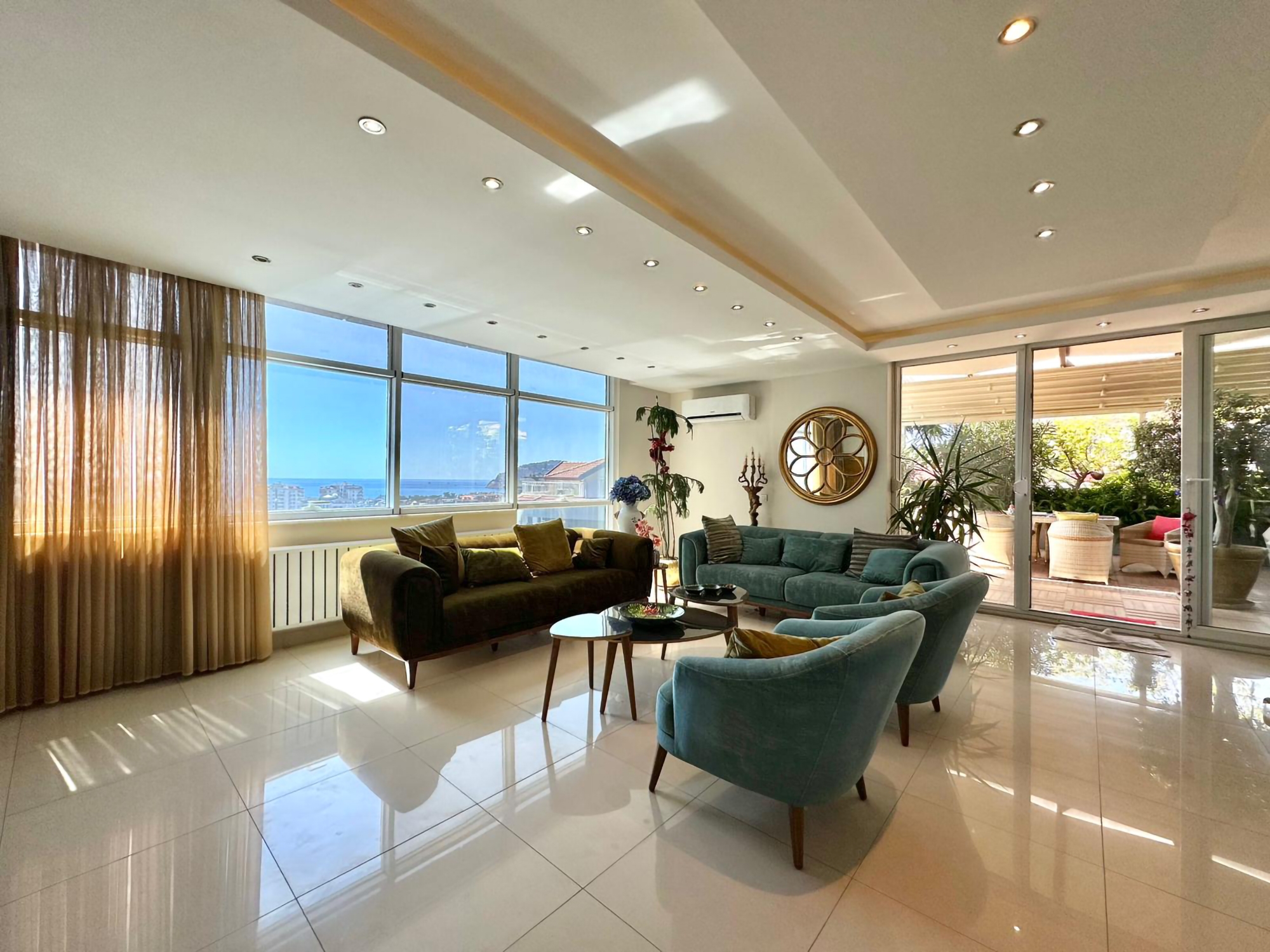 Luxury Sea View Penthouse in Alanya - Cikcilli