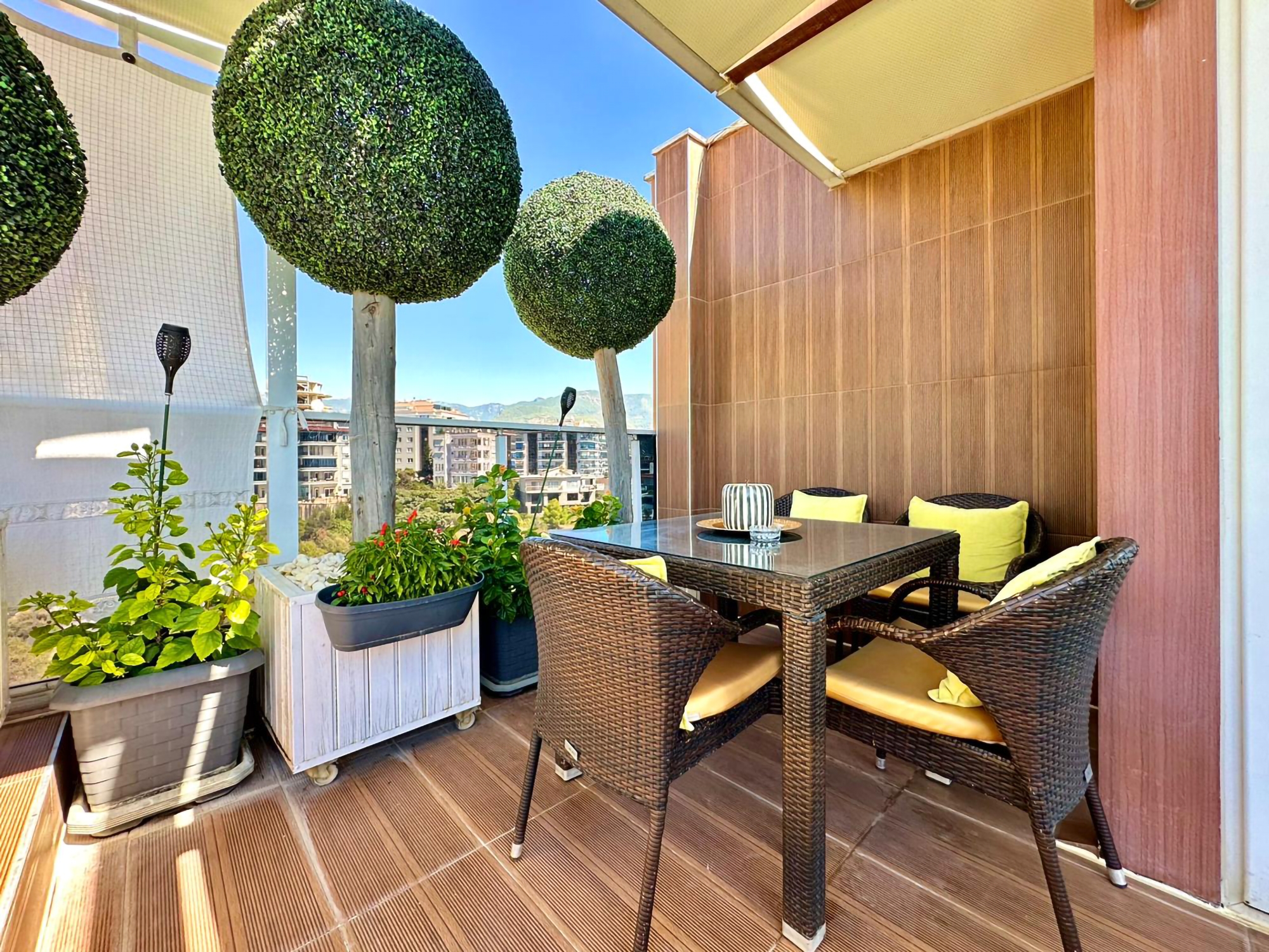 Luxury Sea View Penthouse in Alanya - Cikcilli