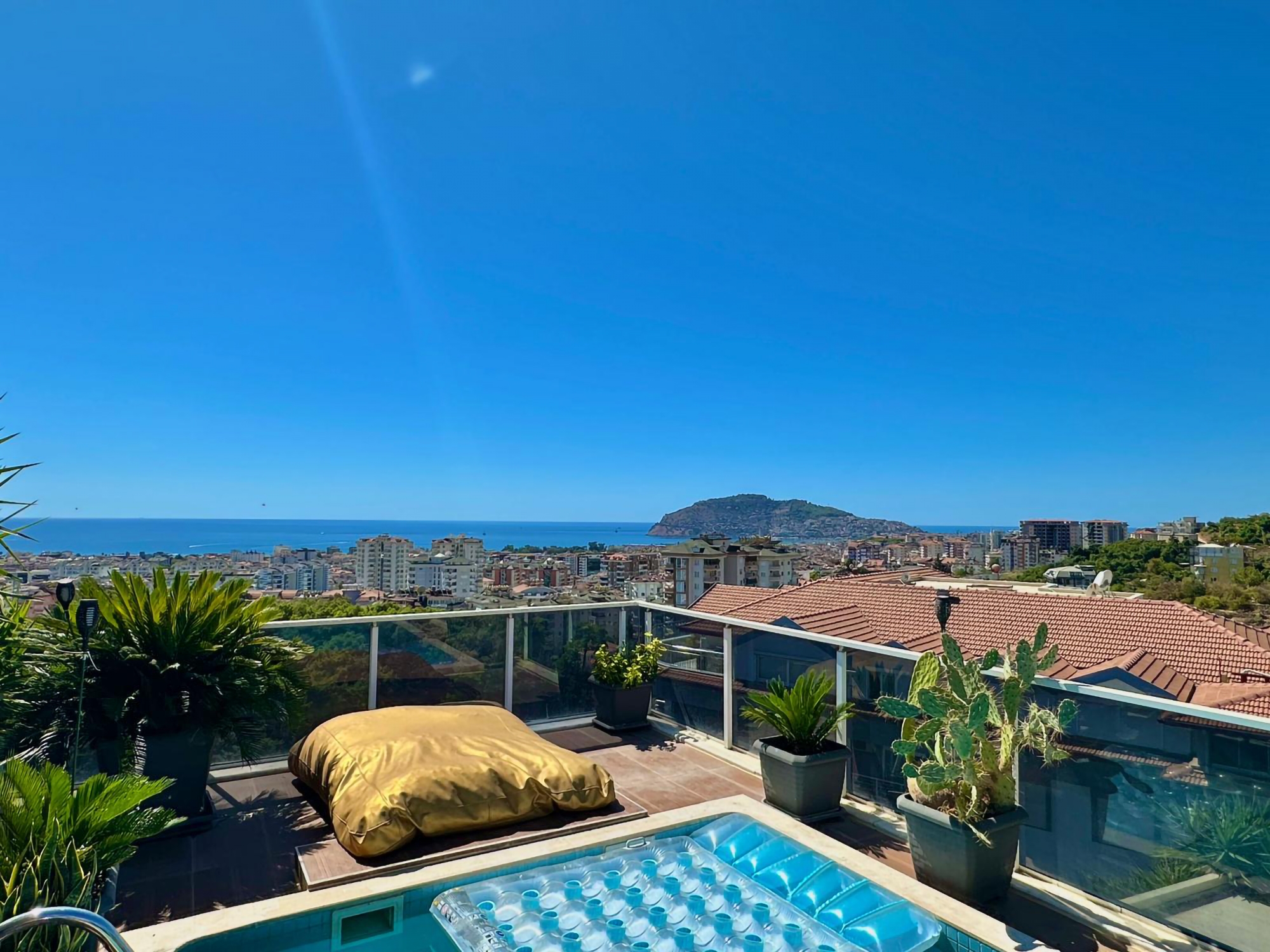 Luxury Sea View Penthouse in Alanya - Cikcilli