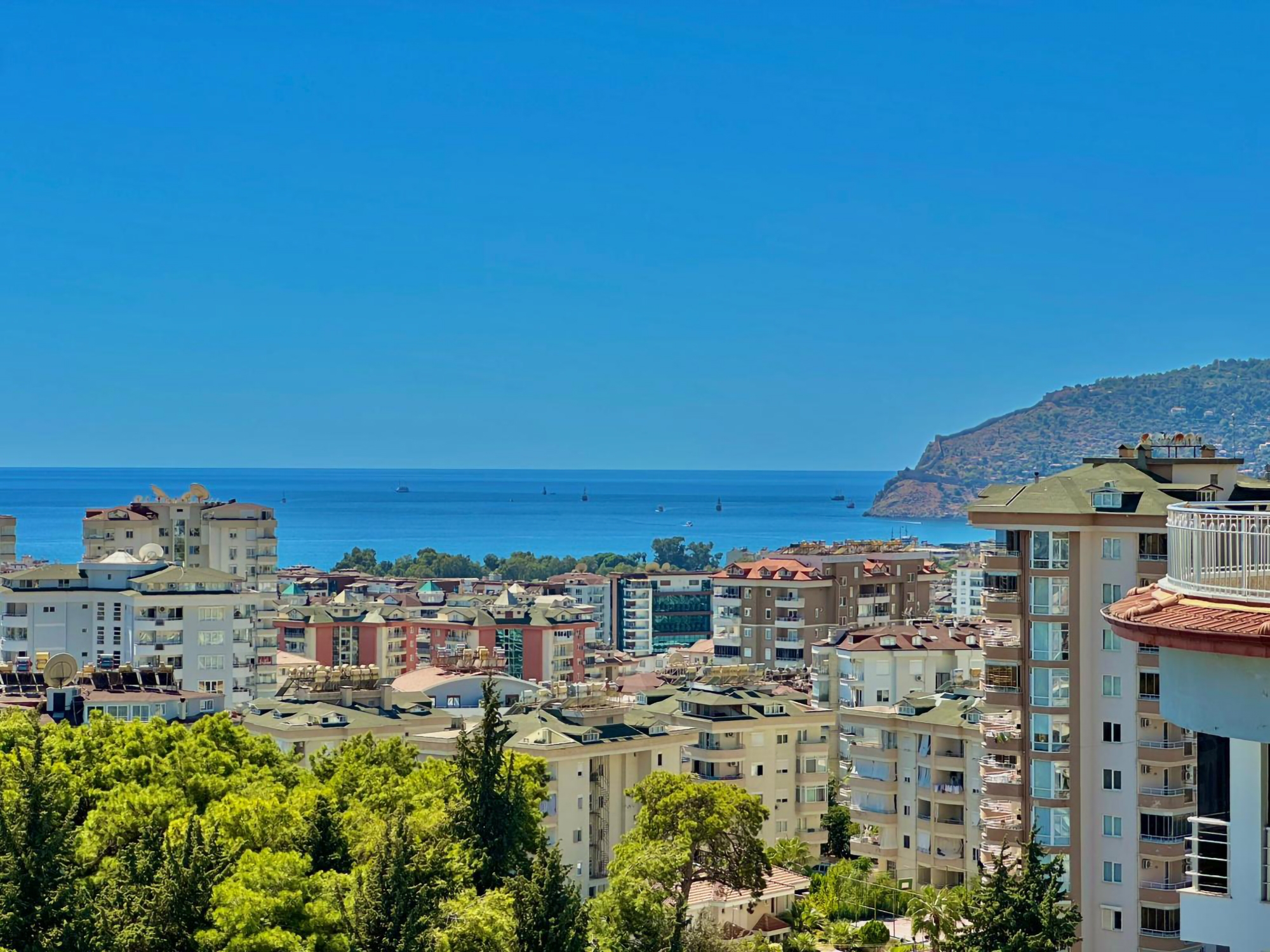 Luxury Sea View Penthouse in Alanya - Cikcilli
