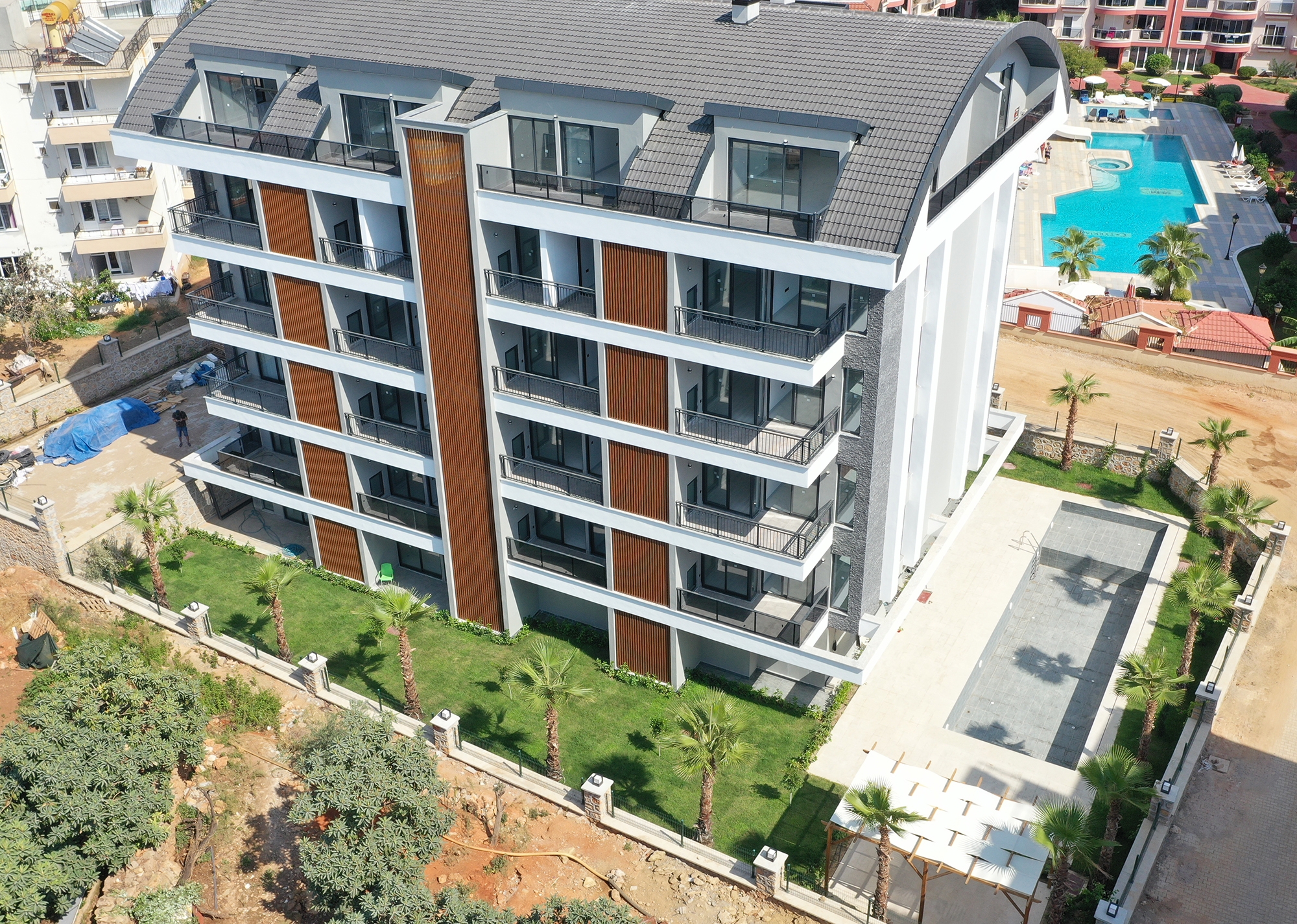 Luxurious 3+1 Apartment in Oba, Alanya with Mountain Views