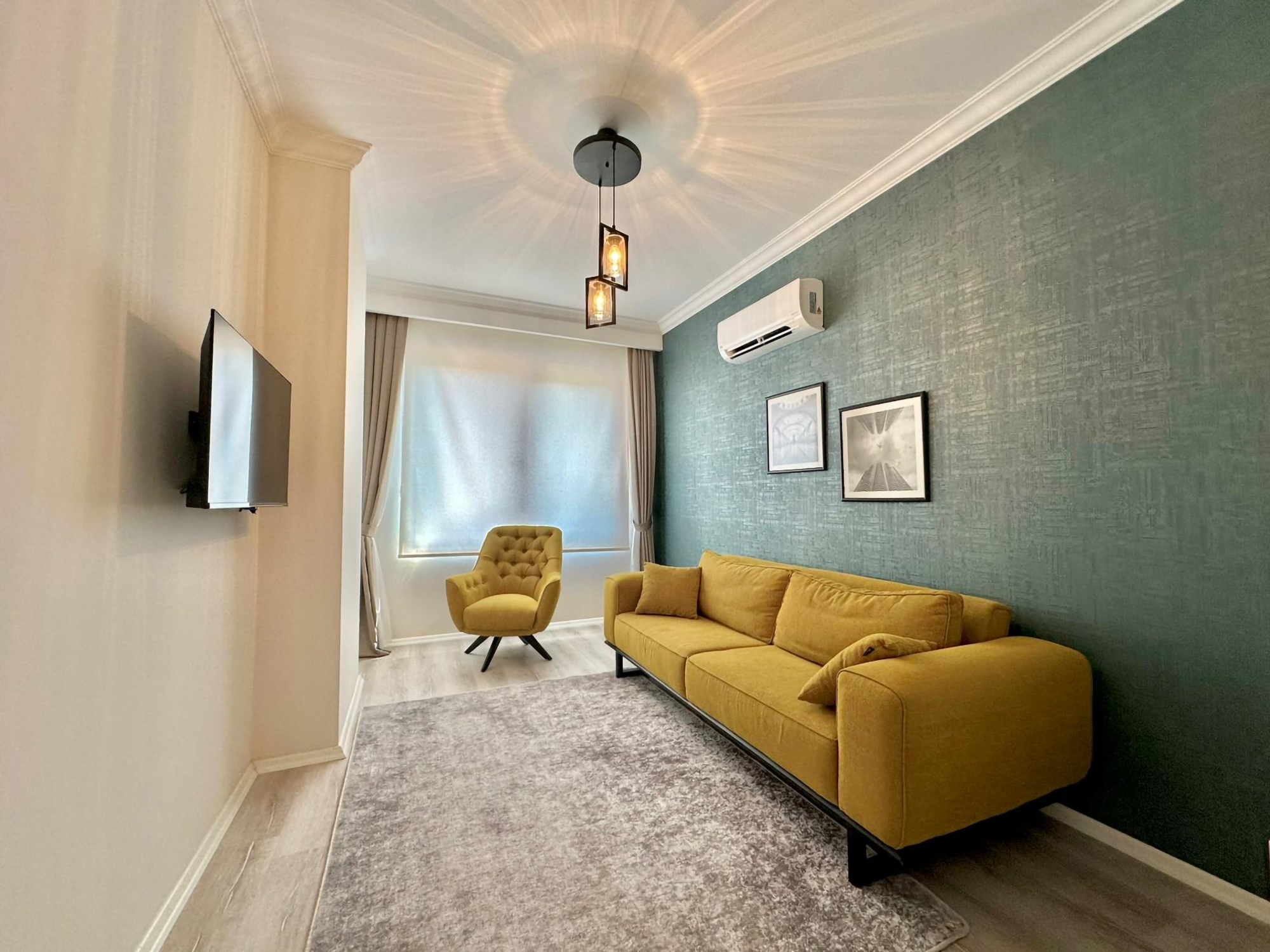 Geräumiges 4+1 Luxusapartment mit Bergblick, Alanya