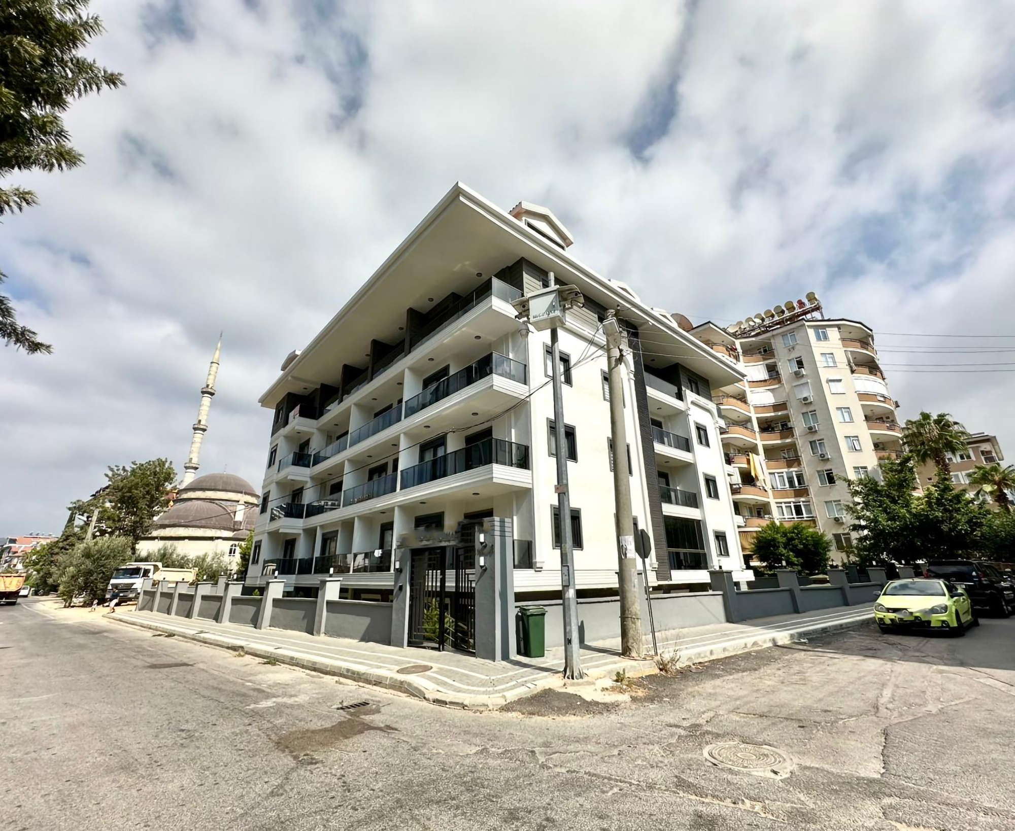 Luxuriöses 1+1 Apartment im Zentrum von Alanya