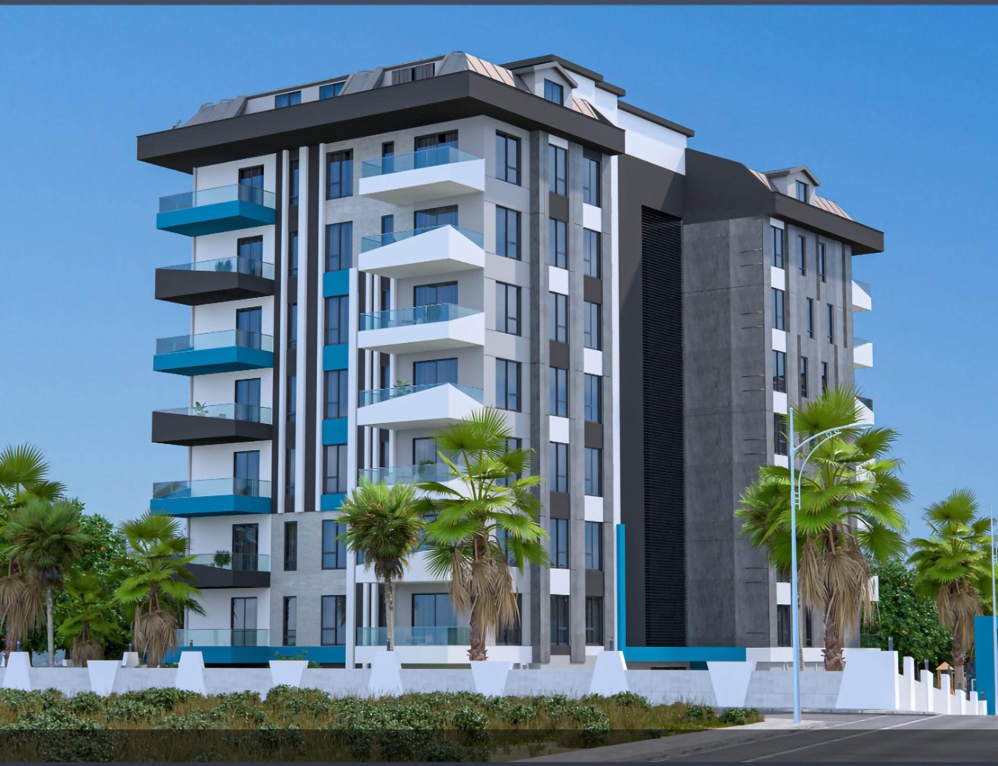 Luksuriøs 3+1 Penthouse med Fjellutsikt, Alanya