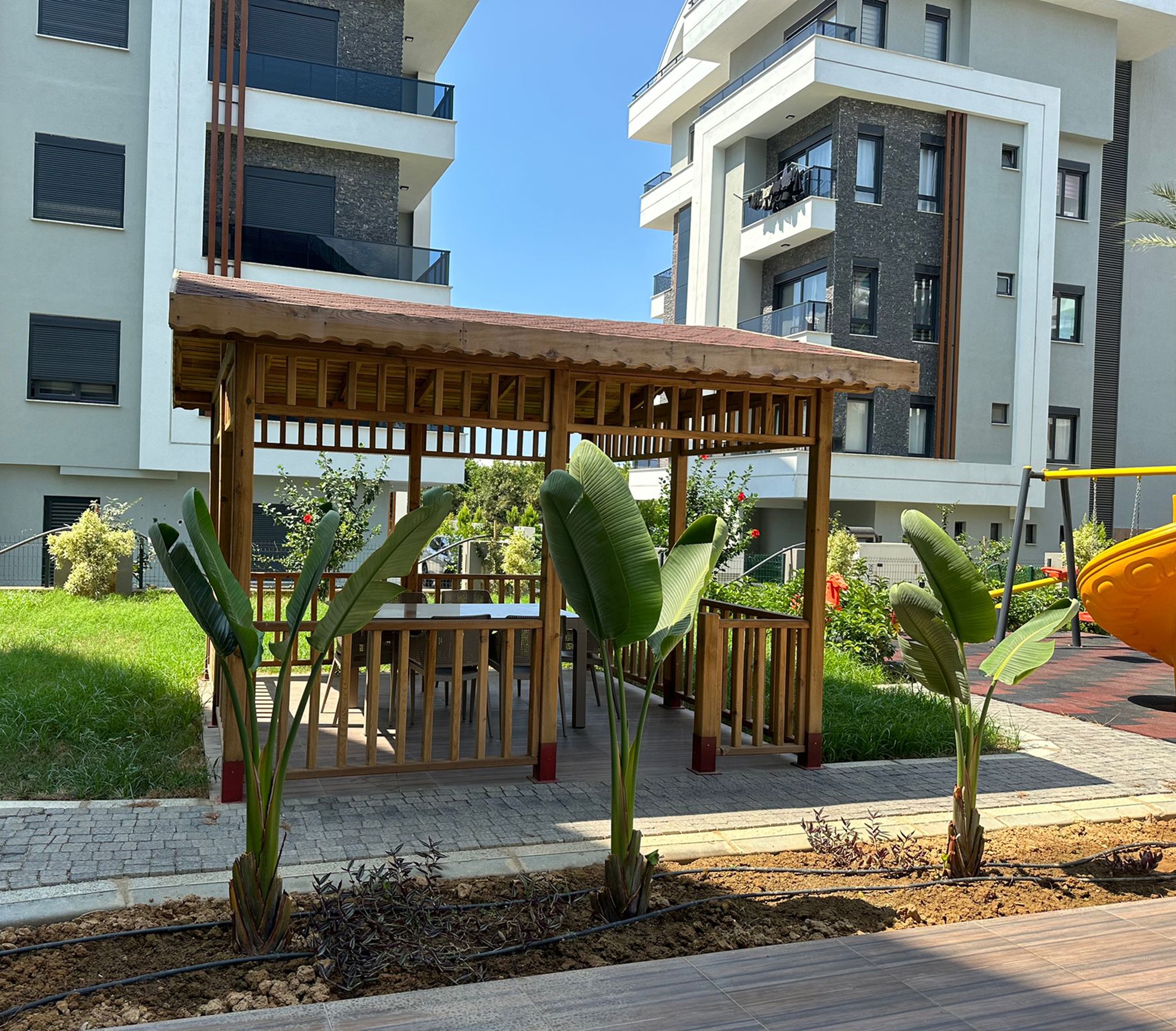 Moderne 2+1 Lejlighed med Bjergudsigt i Alanya - Oba