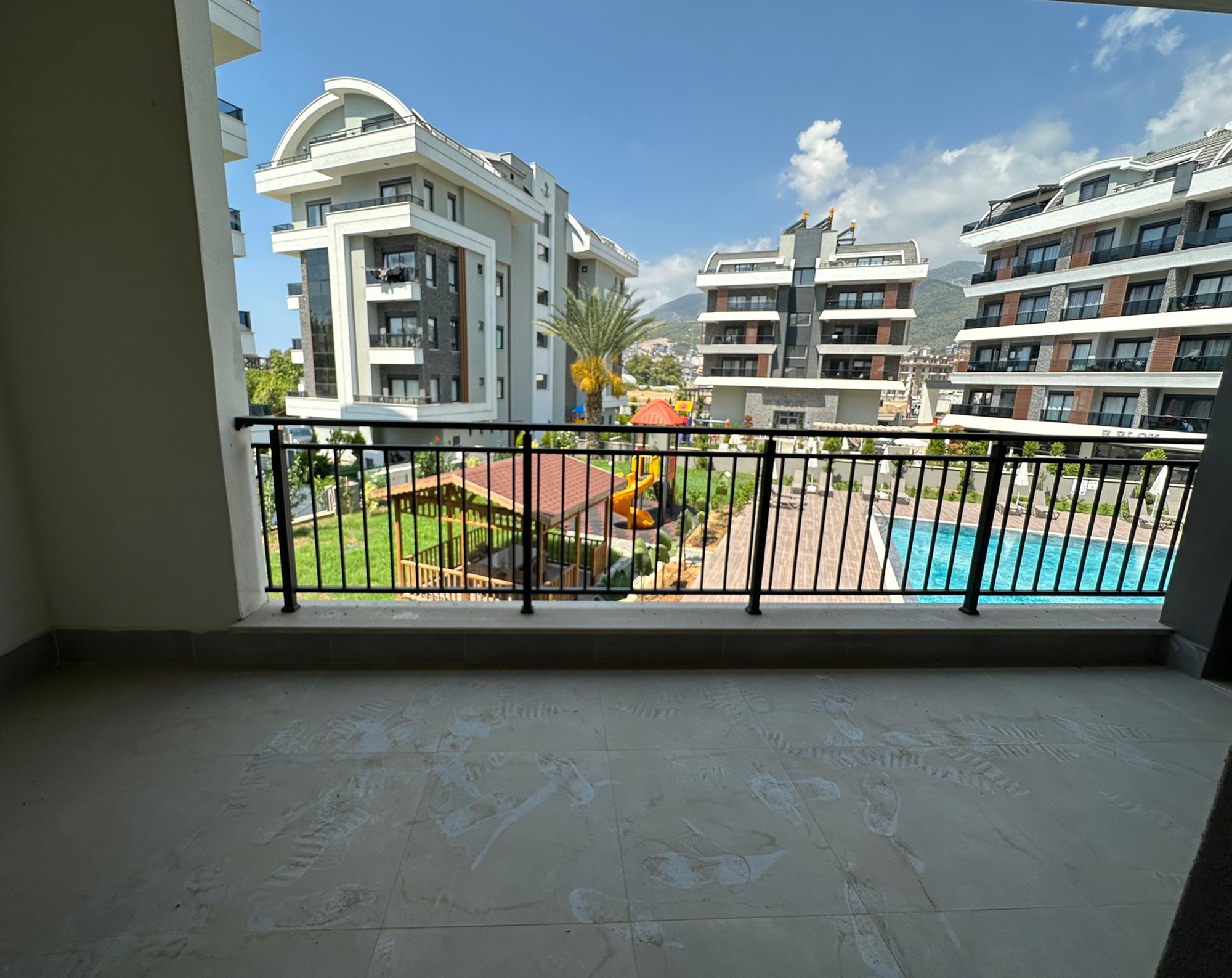 Moderne 2+1 Lejlighed med Bjergudsigt i Alanya - Oba