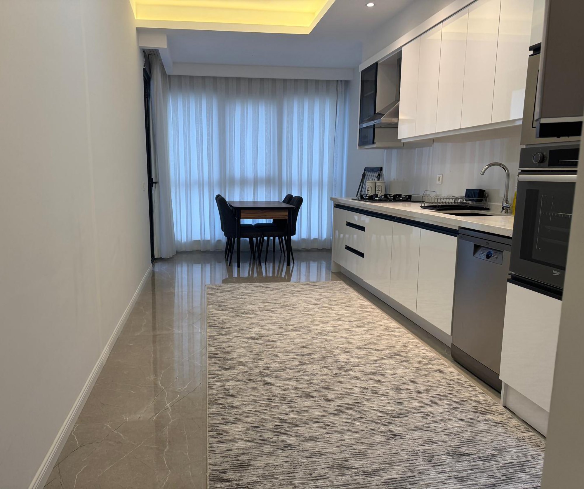 Luksuriøs 3+1 Leilighet med Fjellutsikt, Alanya - Oba