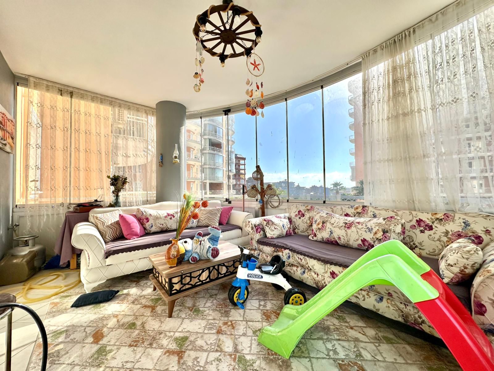 Moderne 2+1 Lejlighed med Bjergudsigt i Tosmur, Alanya