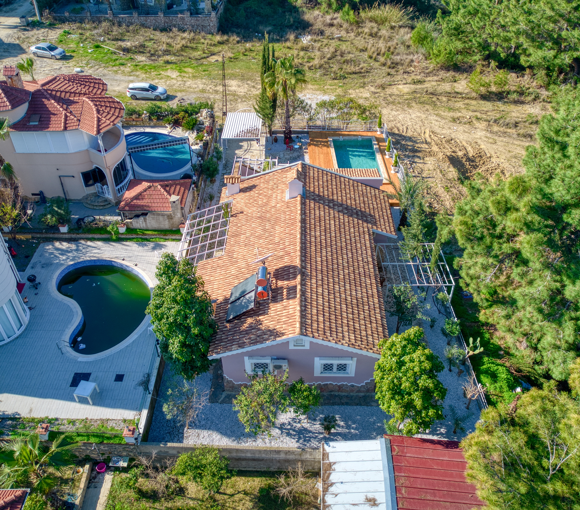 Spacious 3+1 Villa with Mountain Views, Alanya-Avsallar