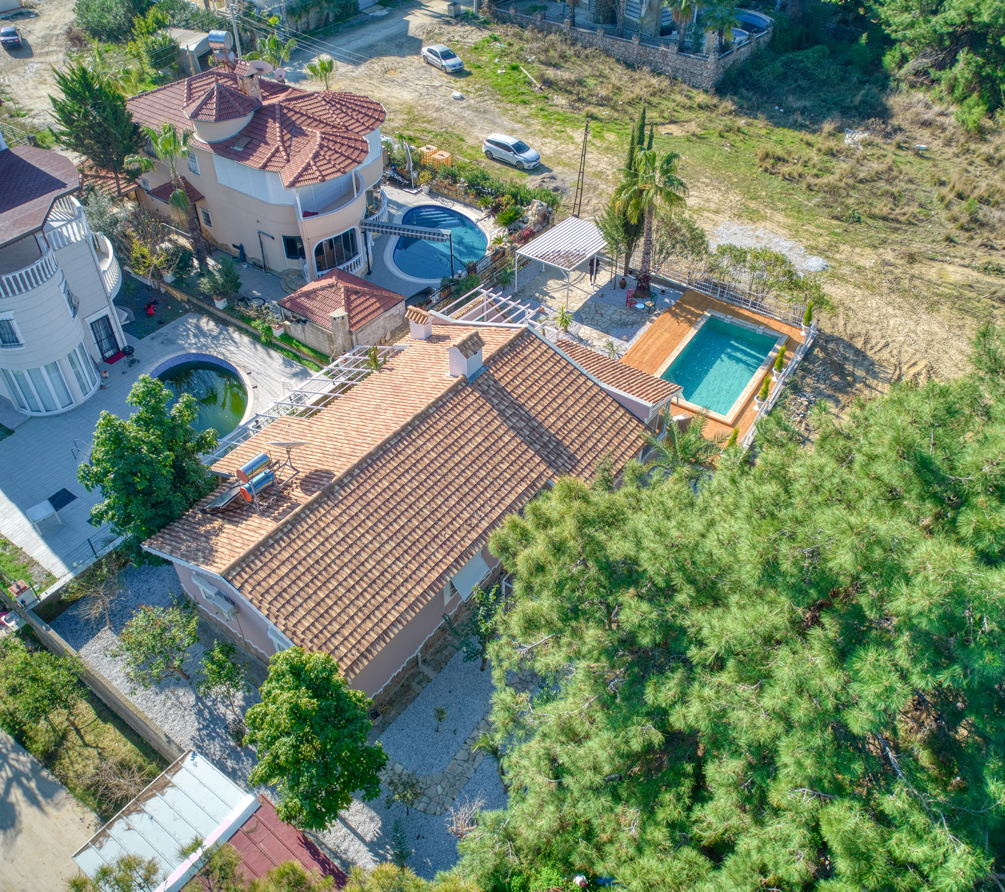 Spacious 3+1 Villa with Mountain Views, Alanya-Avsallar