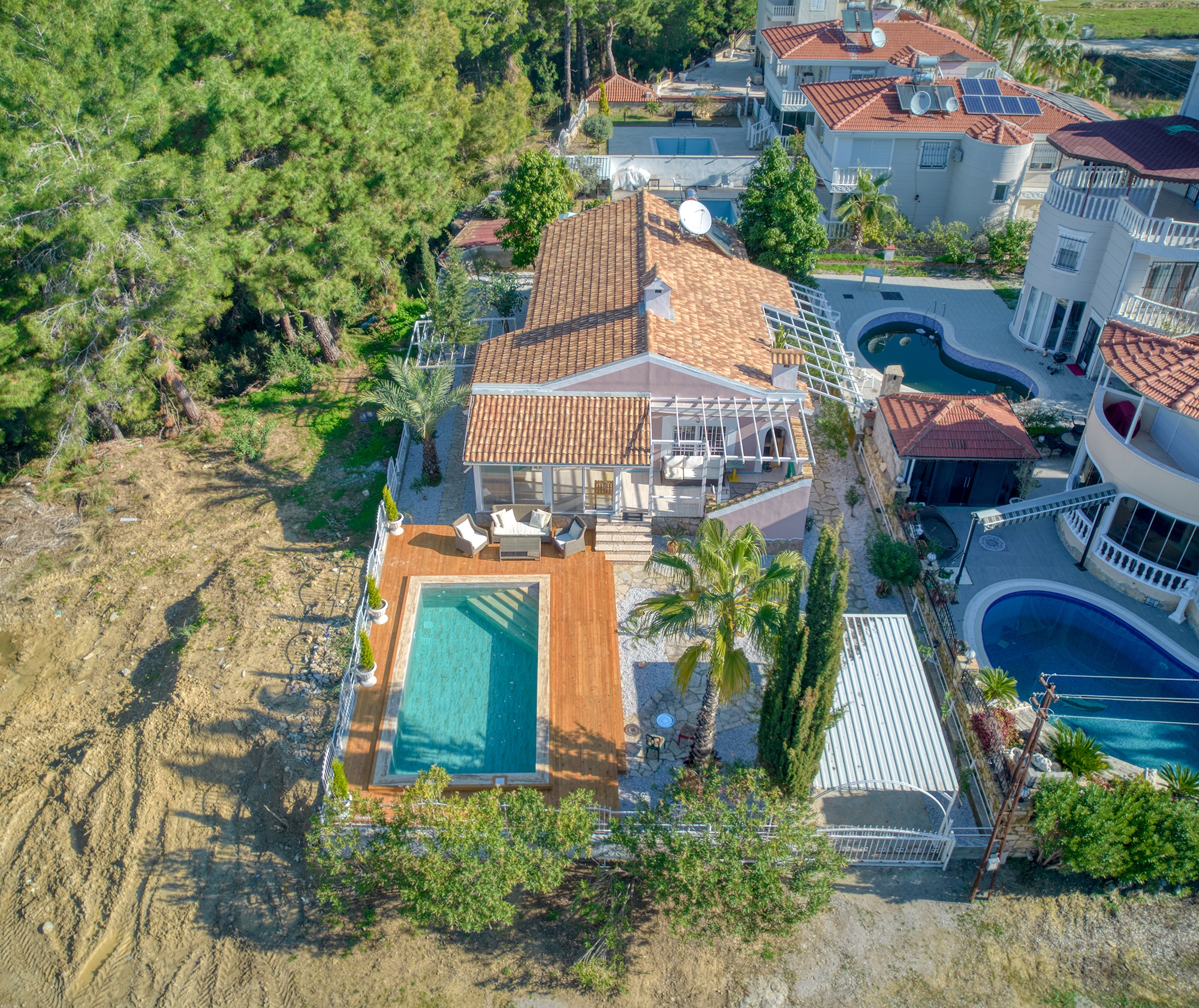 Spacious 3+1 Villa with Mountain Views, Alanya-Avsallar
