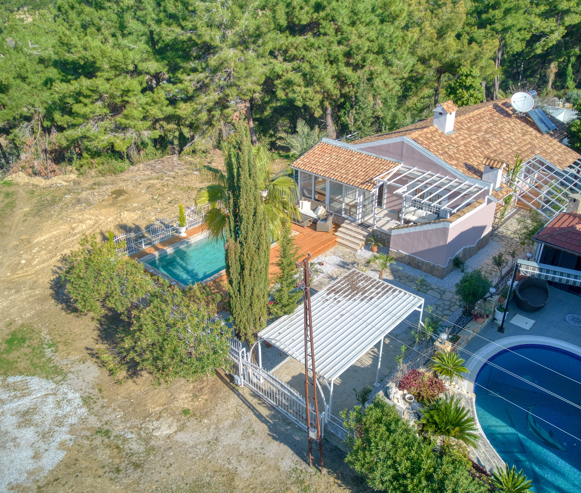 Spacious 3+1 Villa with Mountain Views, Alanya-Avsallar