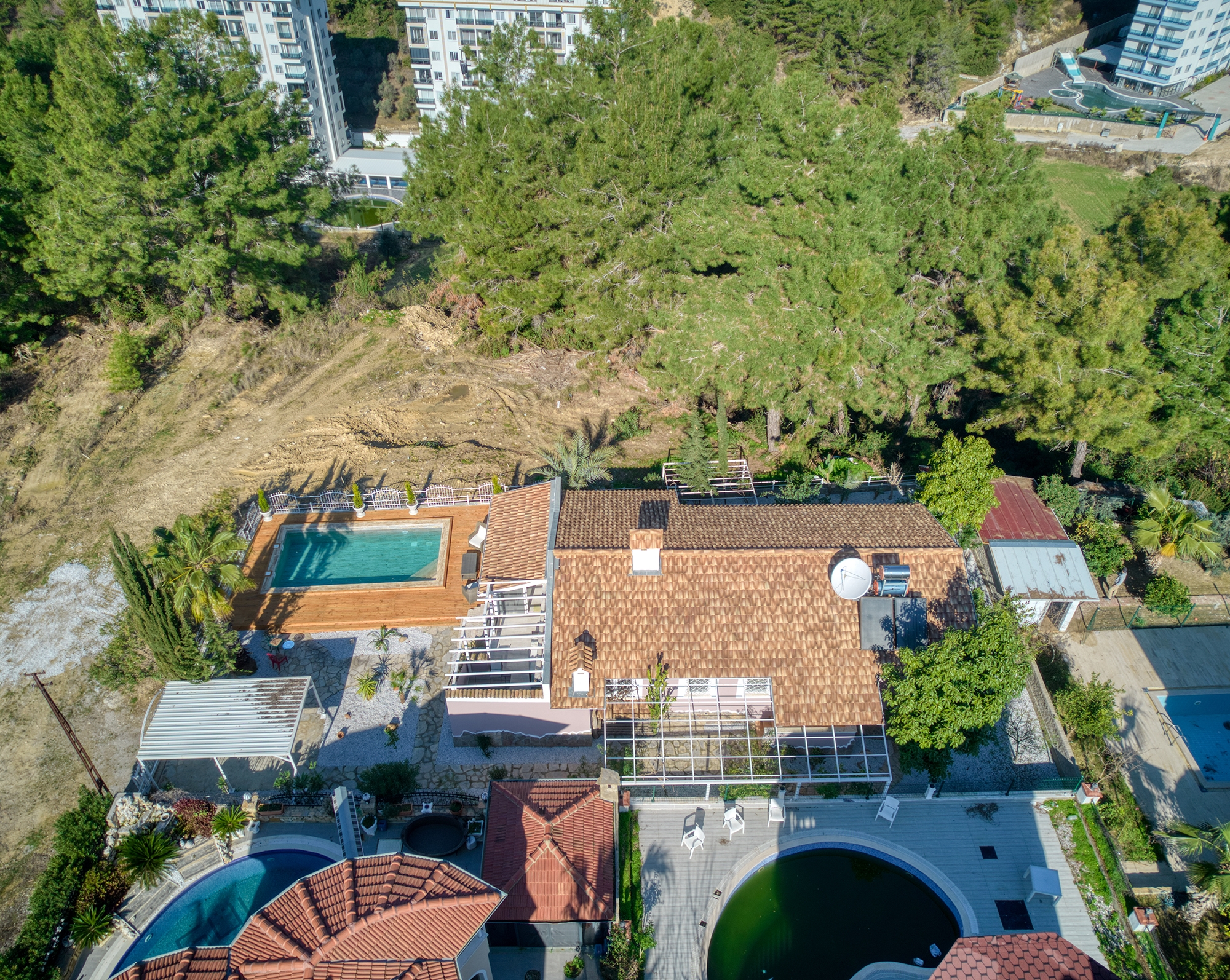 Spacious 3+1 Villa with Mountain Views, Alanya-Avsallar