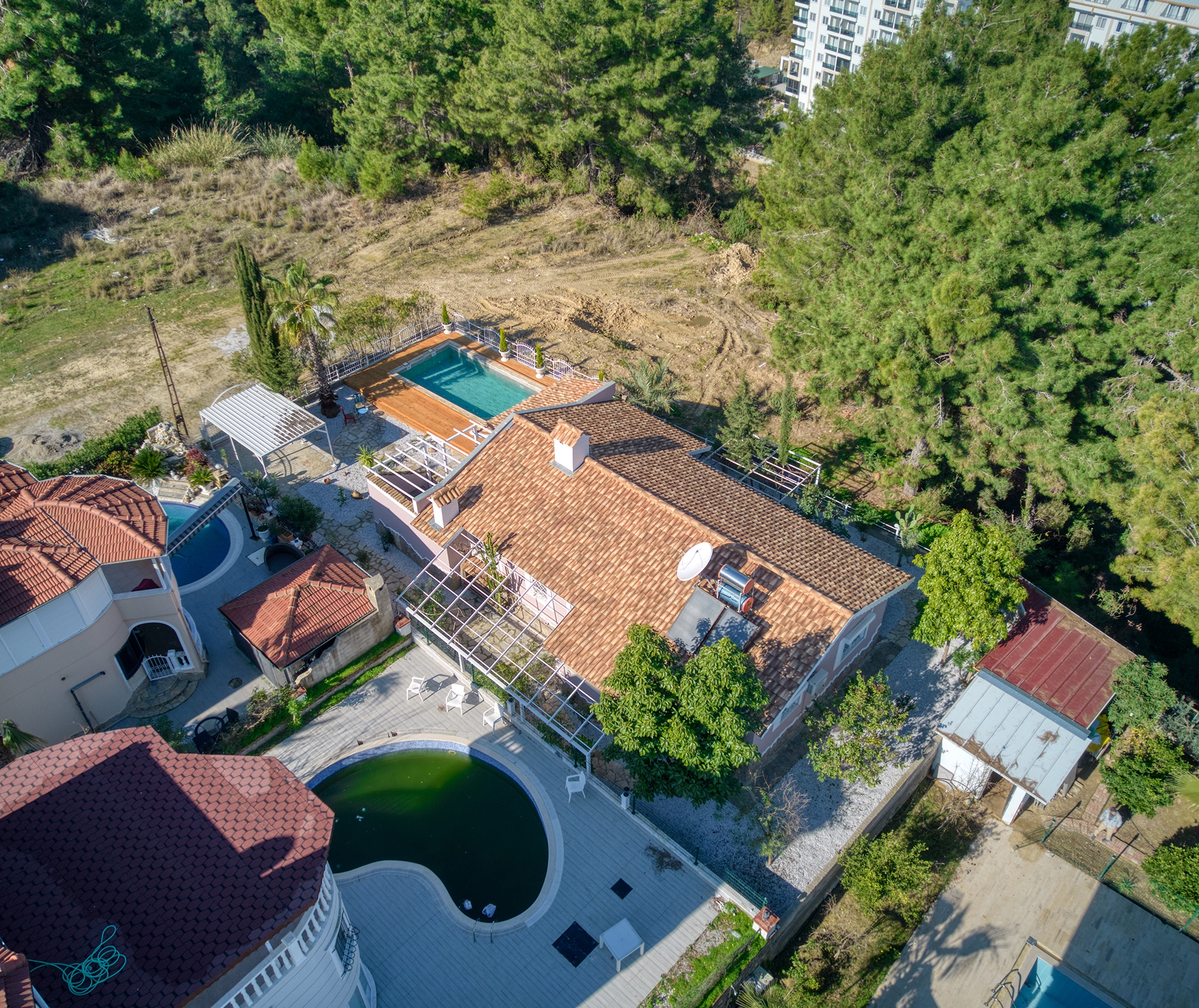 Spacious 3+1 Villa with Mountain Views, Alanya-Avsallar