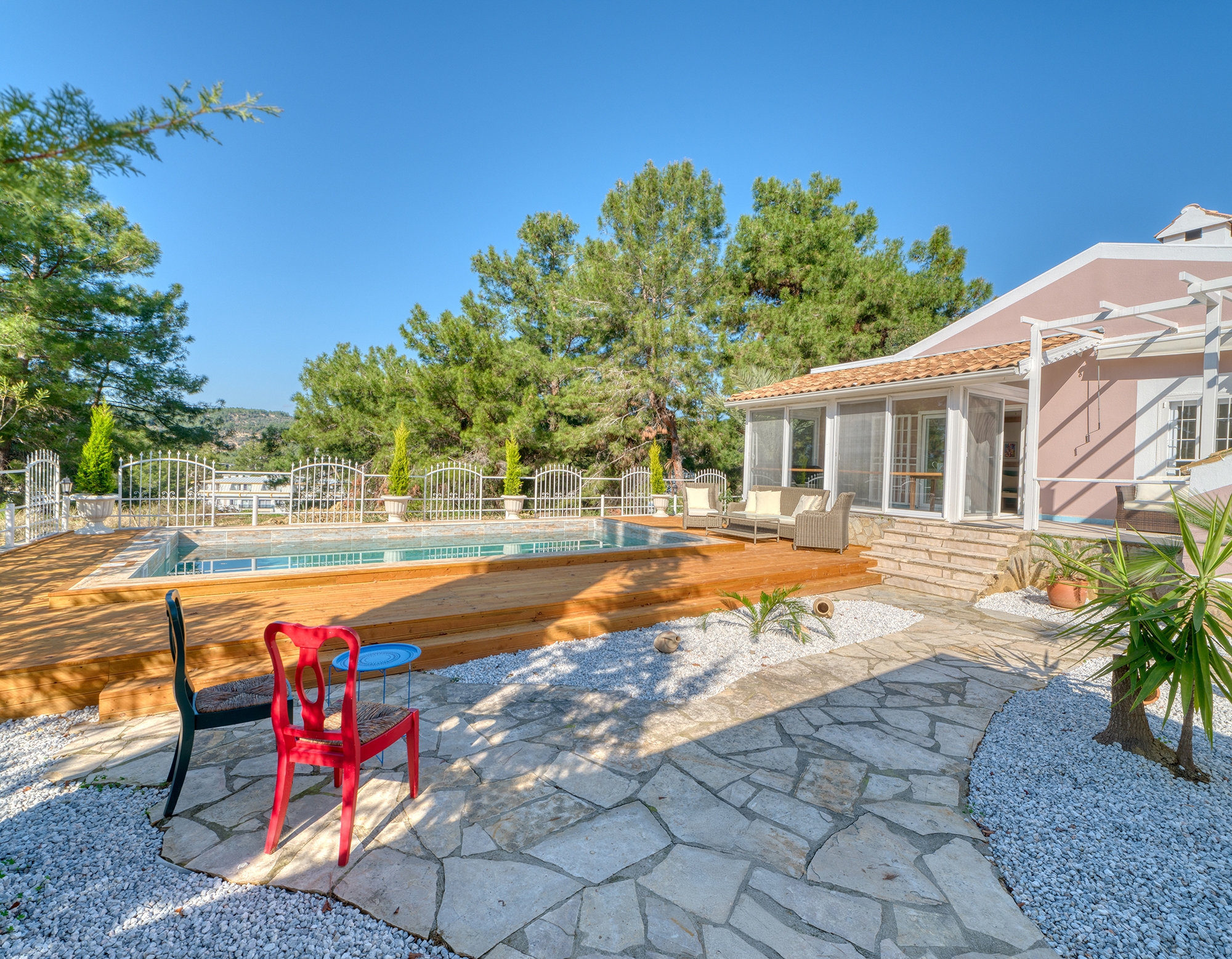 Spacious 3+1 Villa with Mountain Views, Alanya-Avsallar