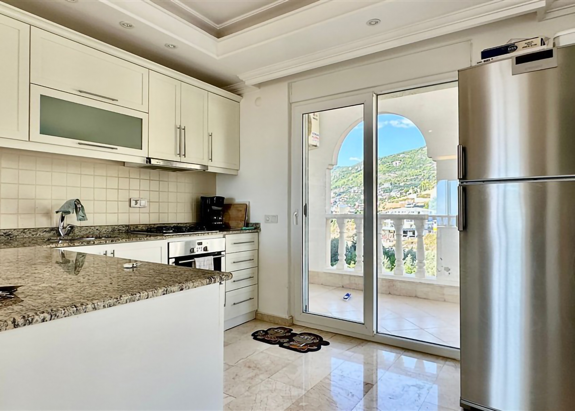 Sjøutsikt 2+1 Leilighet i Alanya, Cikcilli