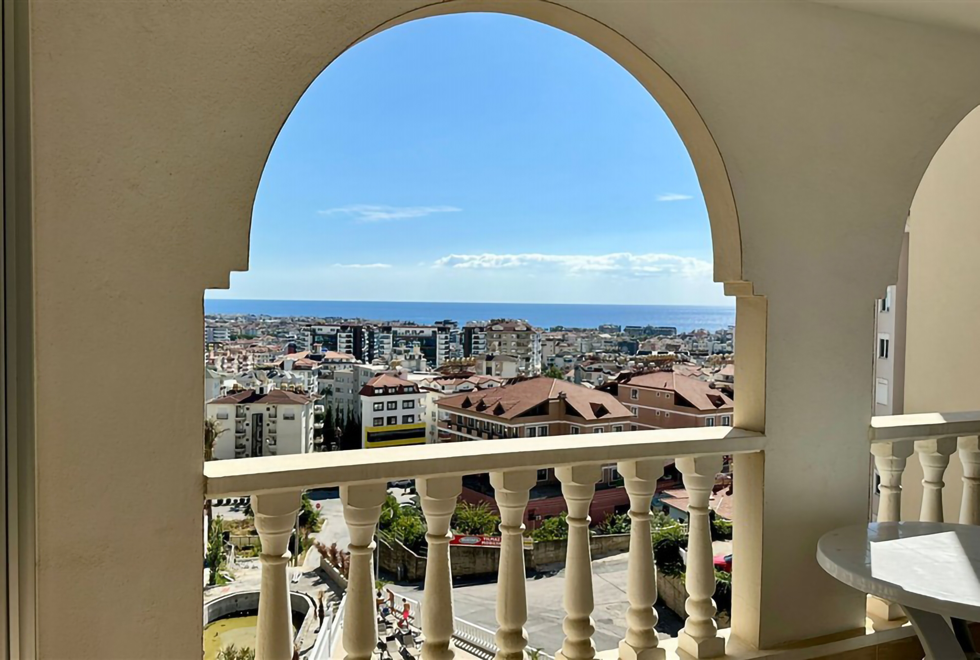 Sjøutsikt 2+1 Leilighet i Alanya, Cikcilli