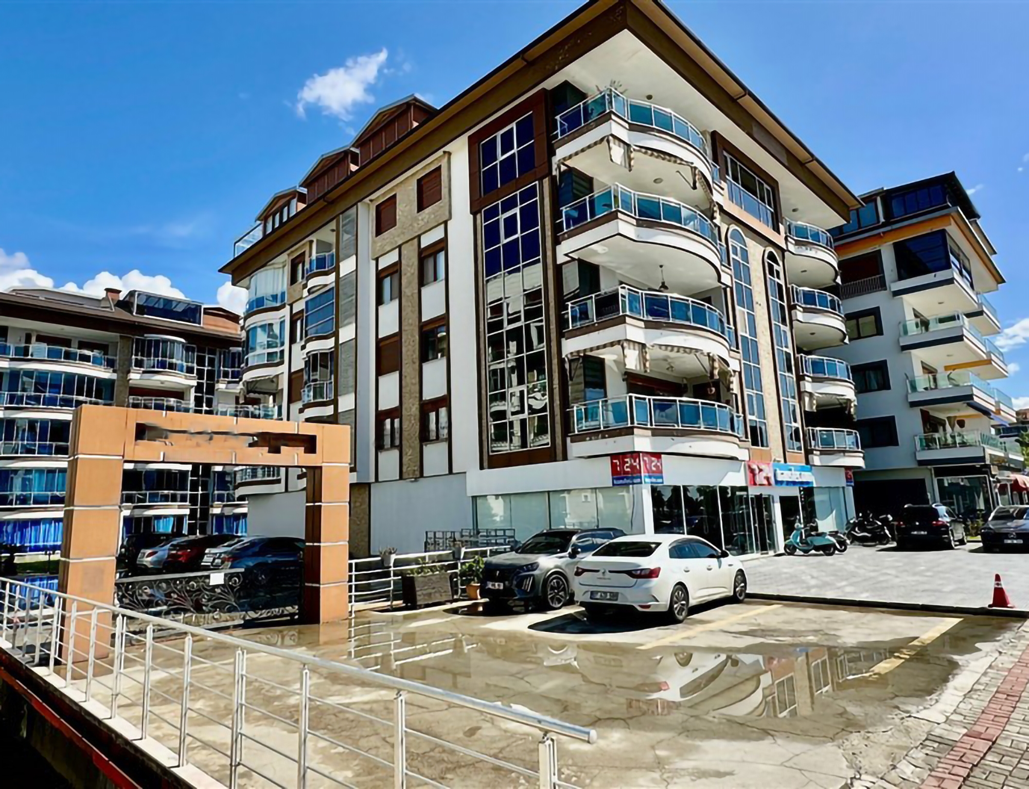 Luksuriøs 2+1 leilighet med fantastisk sjøutsikt, ALANYA - Kestel