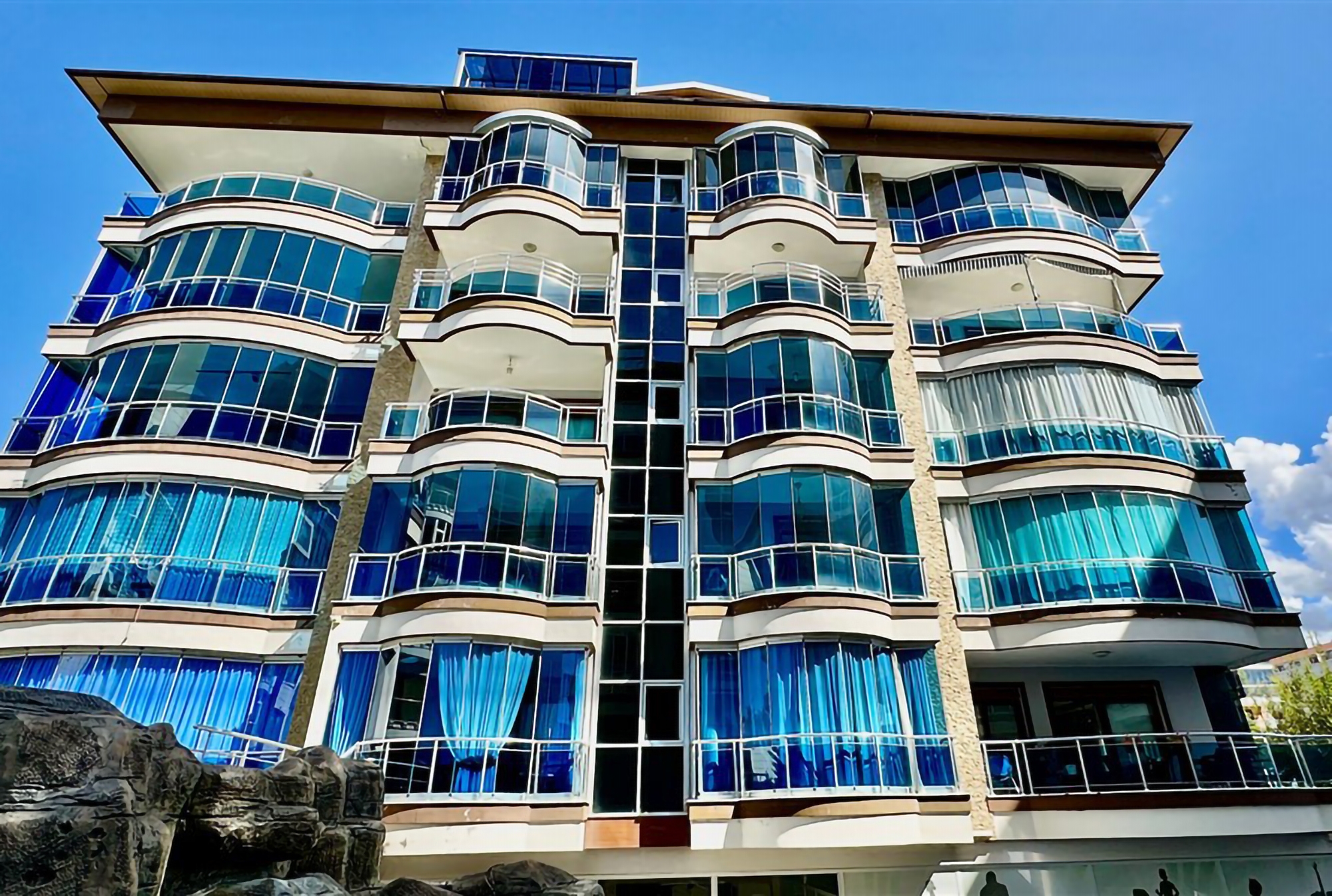 Luksuriøs 2+1 leilighet med fantastisk sjøutsikt, ALANYA - Kestel