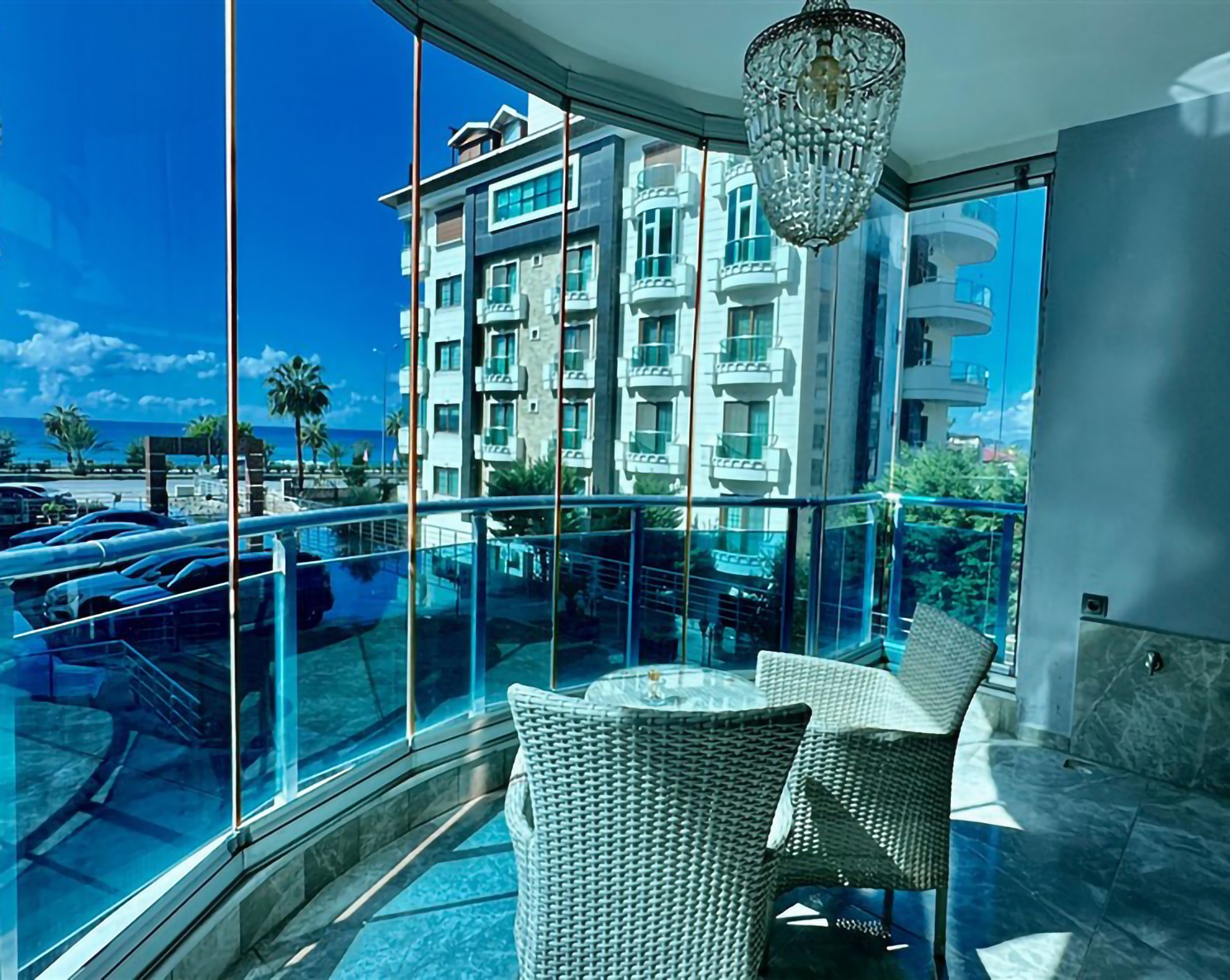 Luksuriøs 2+1 leilighet med fantastisk sjøutsikt, ALANYA - Kestel