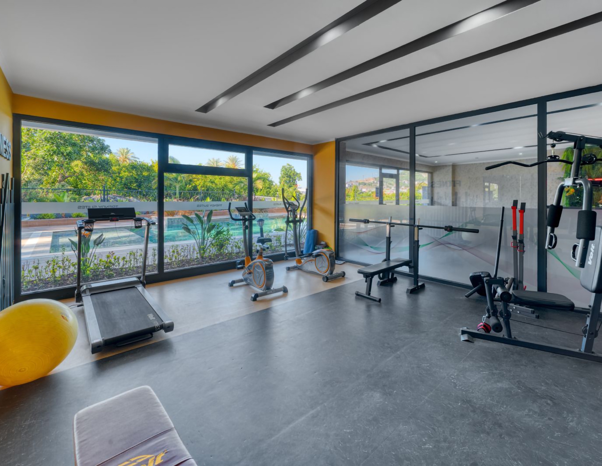 Luksuriøs 1+1 leilighet i Oba, Alanya med fjellutsikt