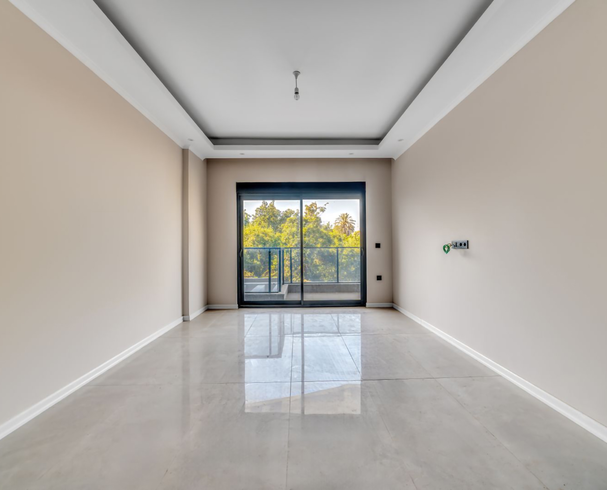 Luksuriøs 1+1 leilighet i Oba, Alanya med fjellutsikt