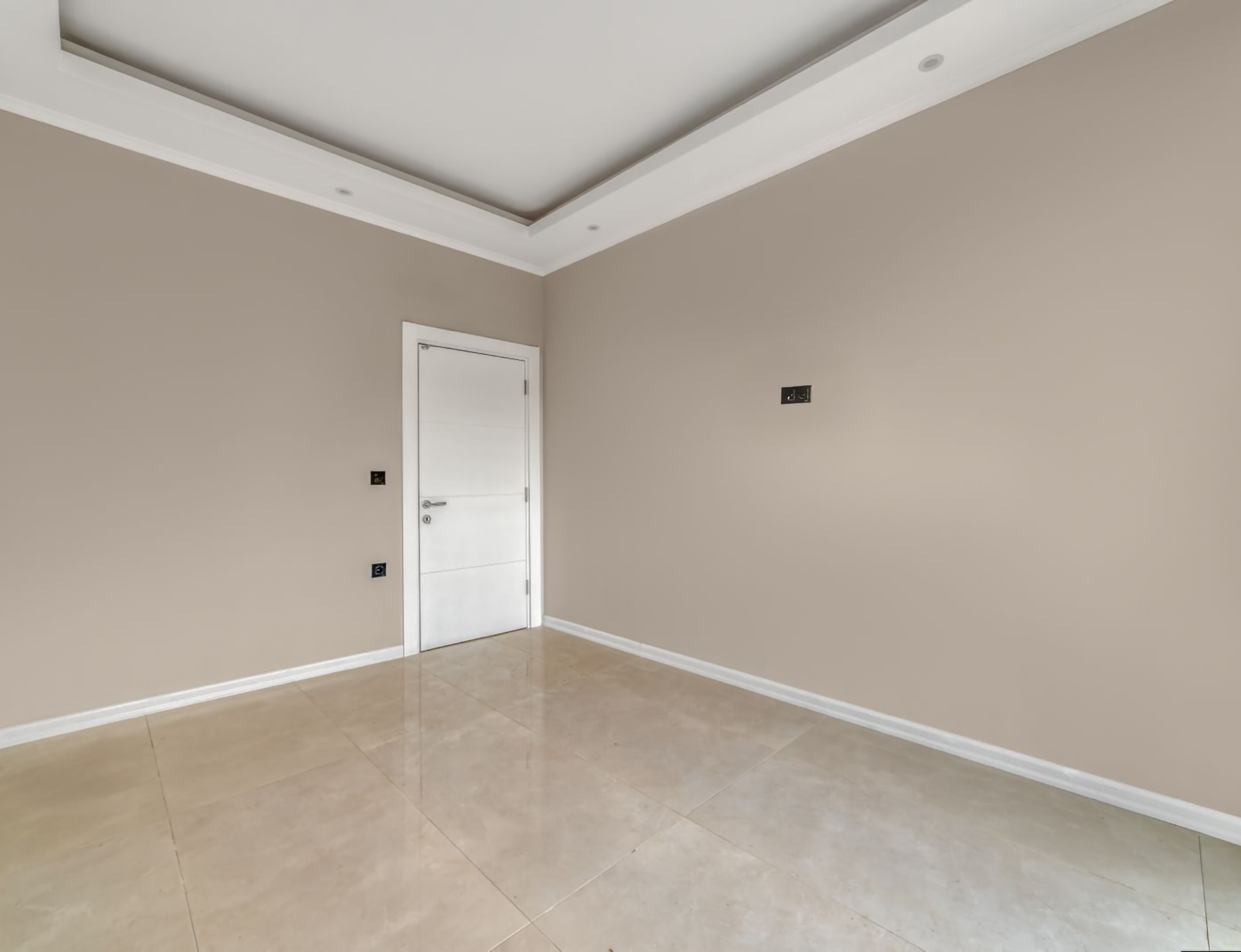 Luksuriøs 1+1 leilighet i Oba, Alanya med fjellutsikt