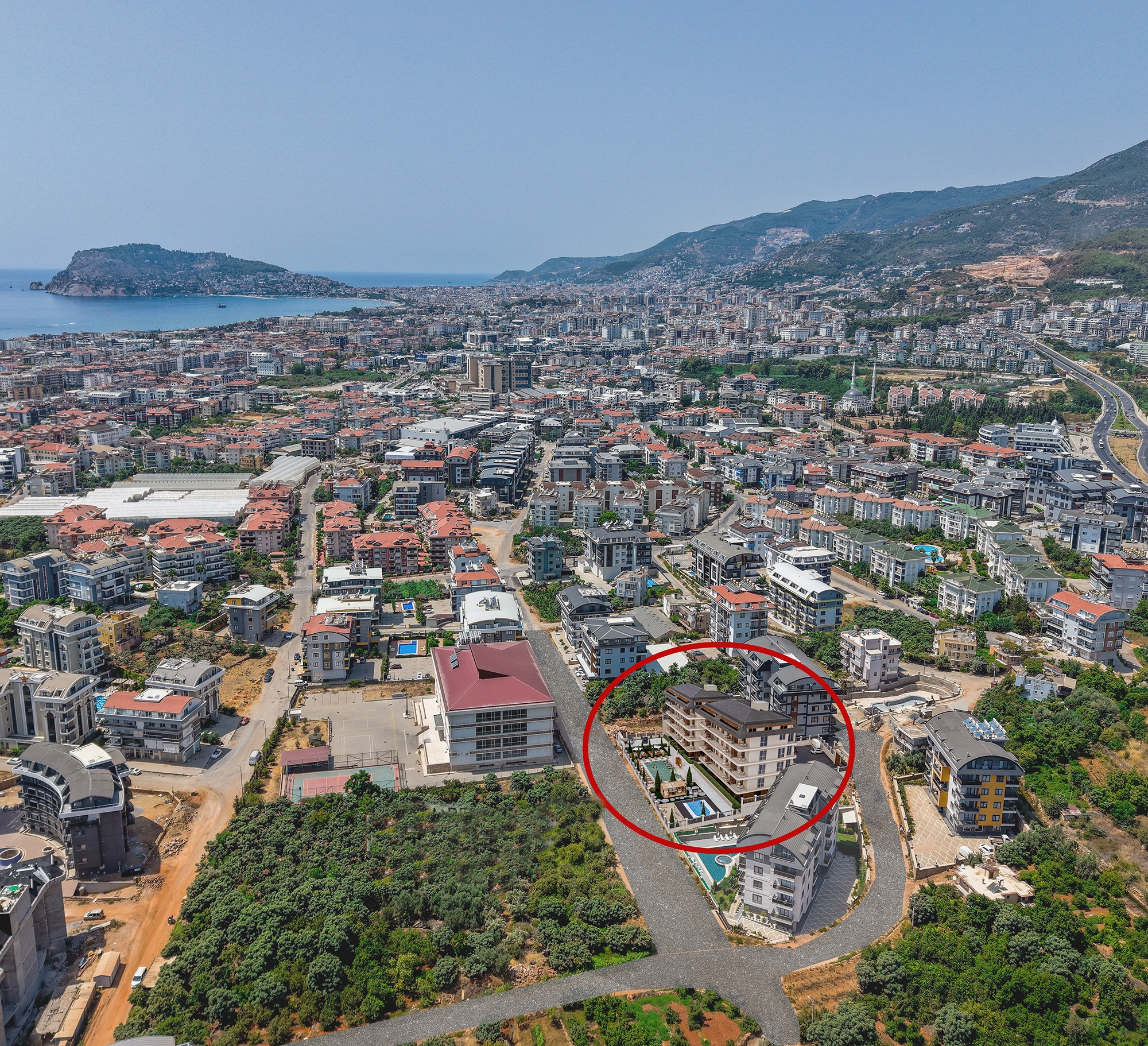 Romslig 2+1 Luksusleilighet i Alanya - Oba