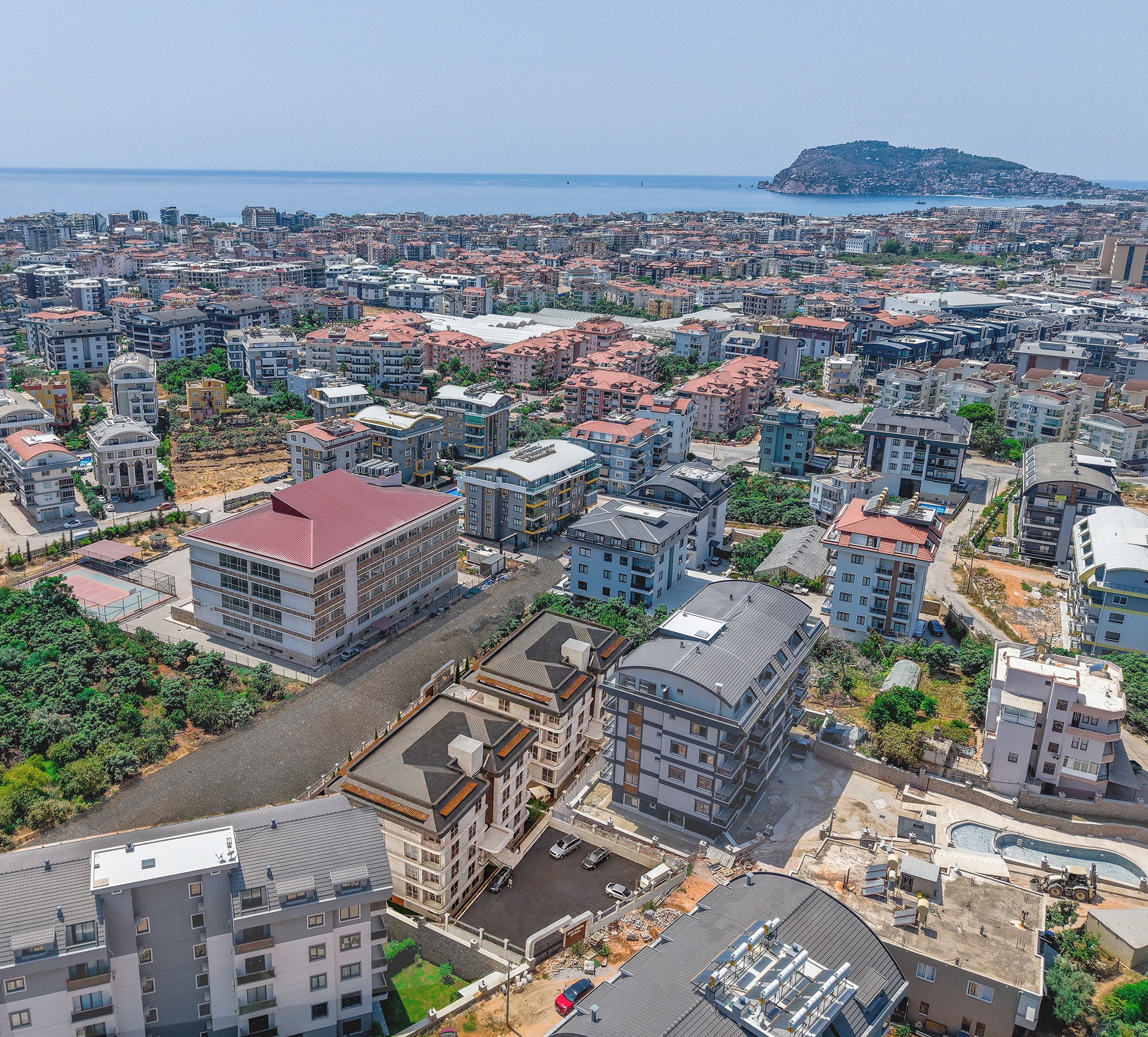 Romslig 2+1 Luksusleilighet i Alanya - Oba