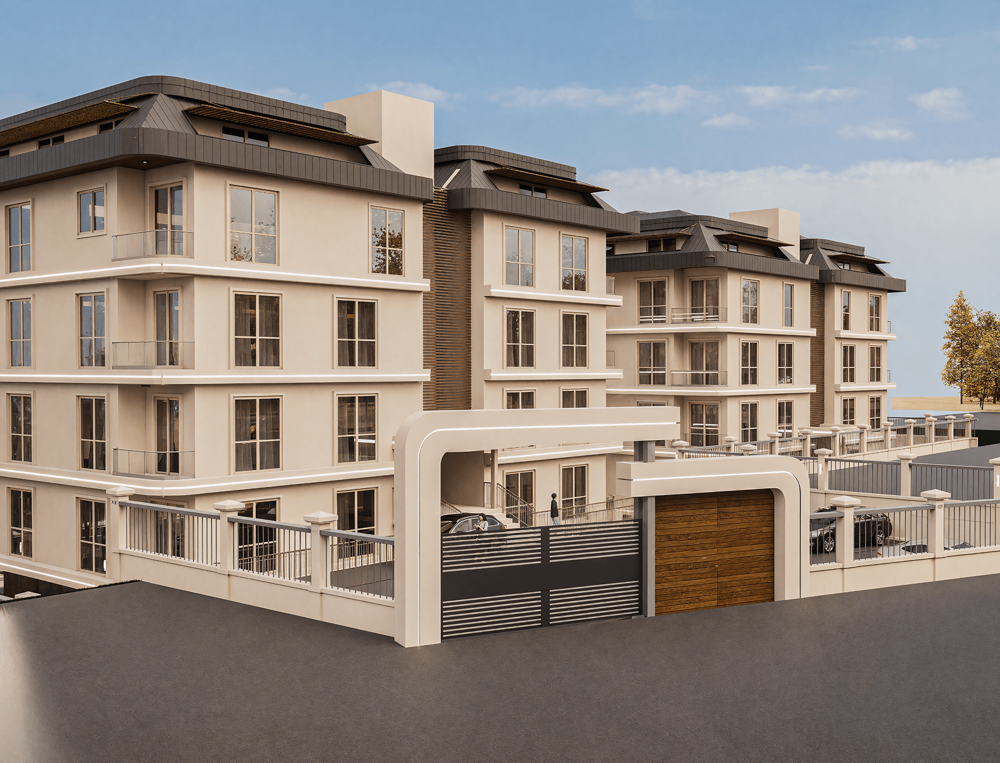 Romslig 2+1 Luksusleilighet i Alanya - Oba