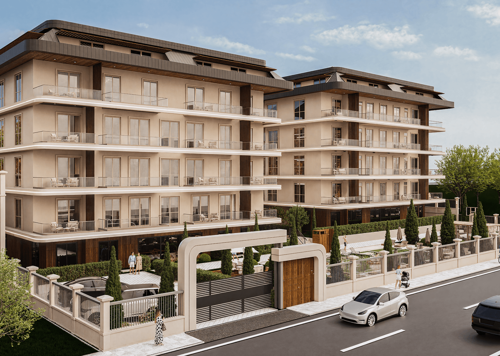 Romslig 2+1 Luksusleilighet i Alanya - Oba