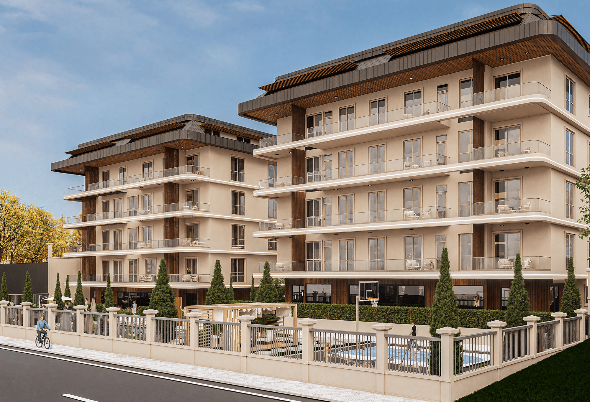 Romslig 2+1 Luksusleilighet i Alanya - Oba