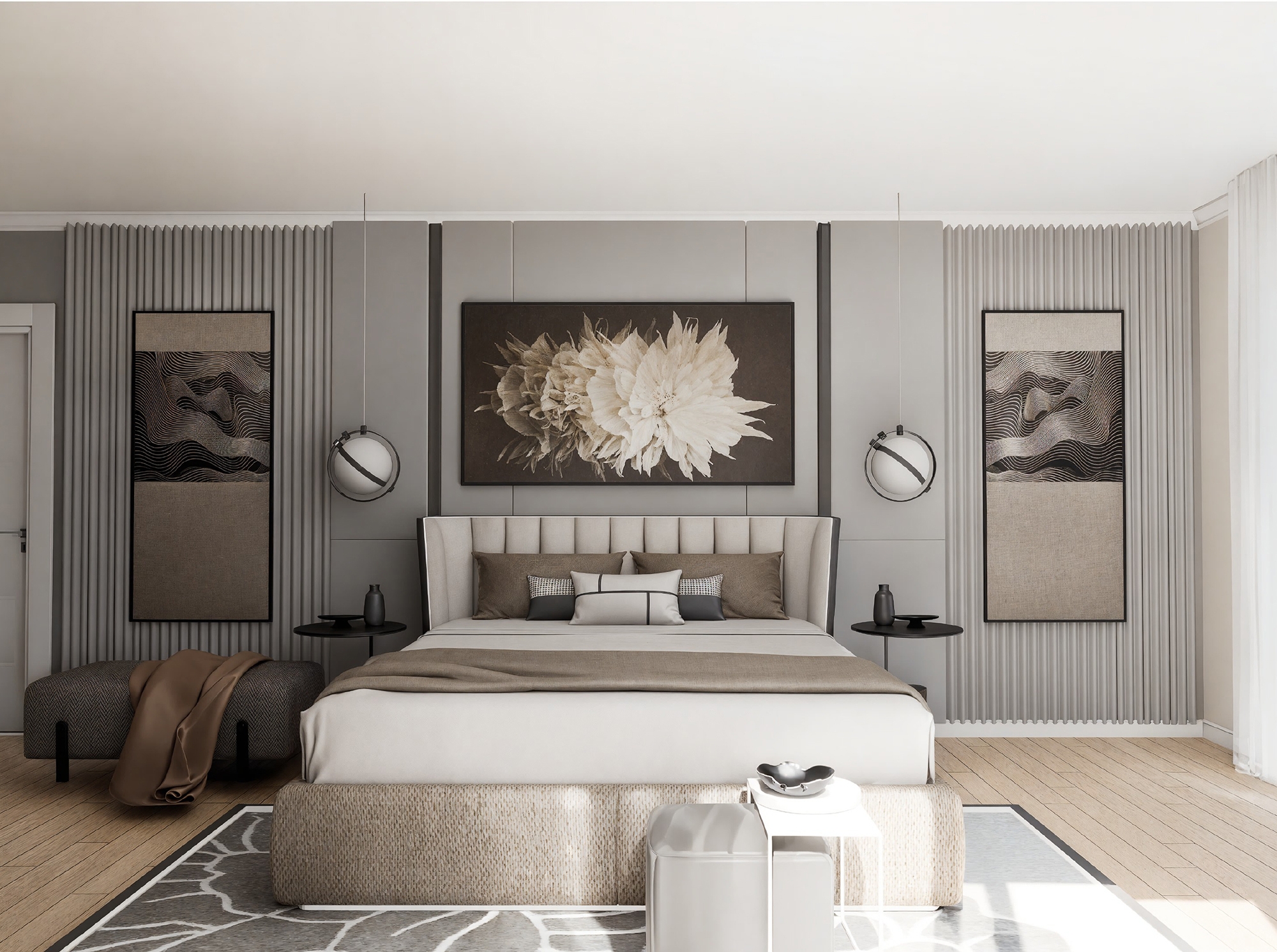 Romslig 2+1 Luksusleilighet i Alanya - Oba