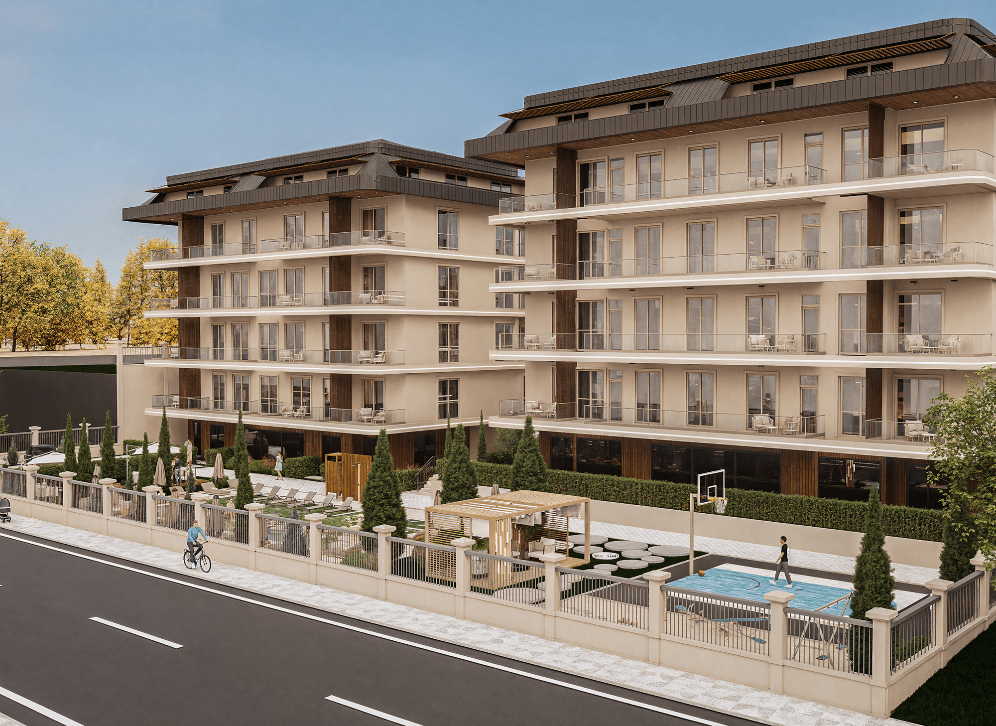 Luksuriøs 3+1 Hageleilighet i Alanya-OBA med Fjellutsikt