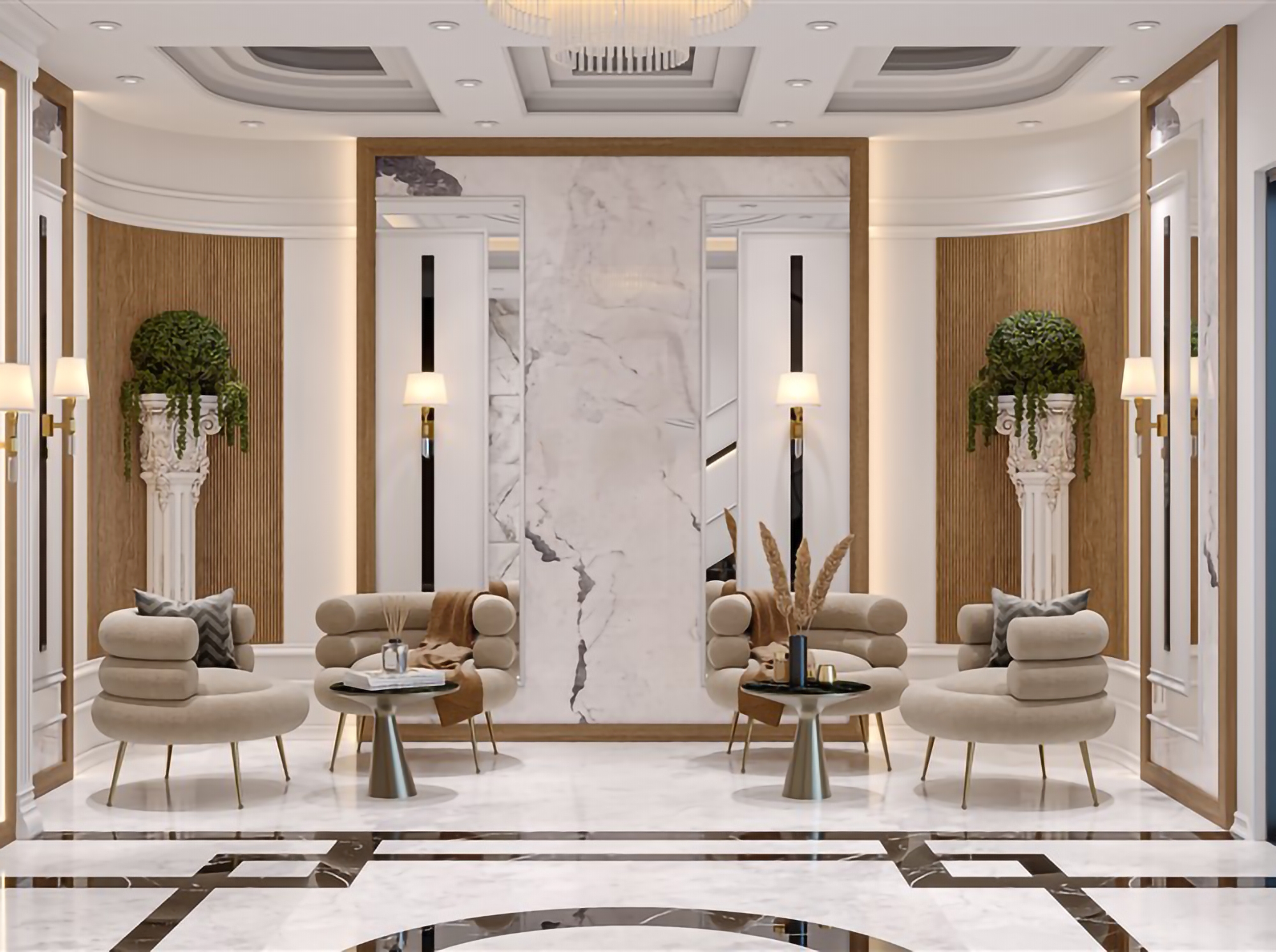 Luxury 2+1 Apartment with Pool and Fitness Facilities in Mahmutlar, Alanya