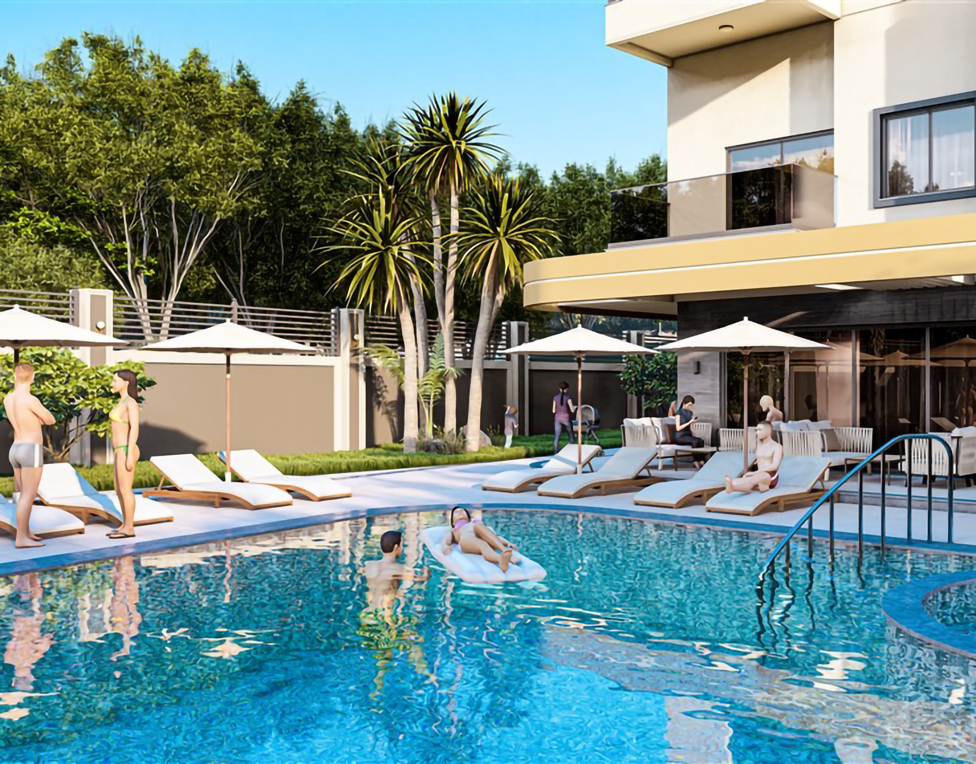 Luxurious 2+1 Penthouse with Mountain View, Alanya