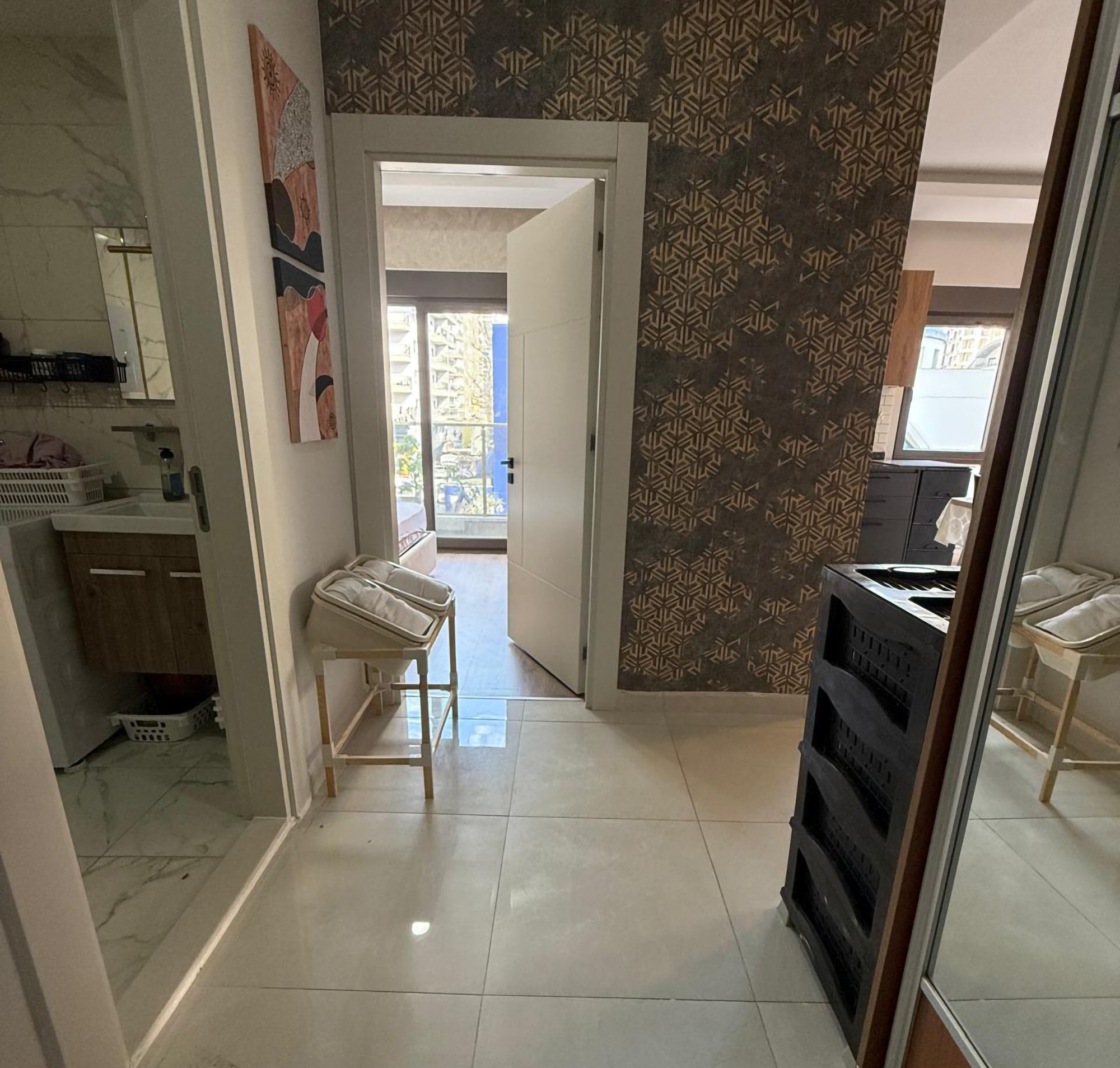 Luxuriöses 1+1 Apartment in Mahmutlar mit Bergblick