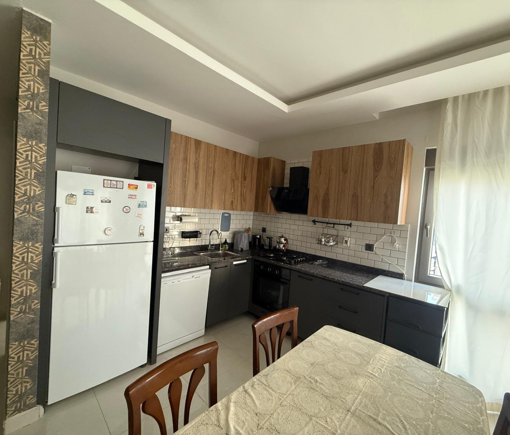 Luxuriöses 1+1 Apartment in Mahmutlar mit Bergblick