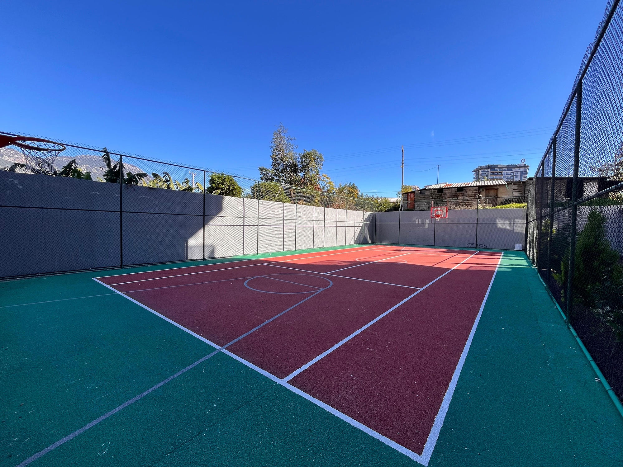 Luxuriöses 1+1 Apartment mit Bergblick in Mahmutlar, Alanya