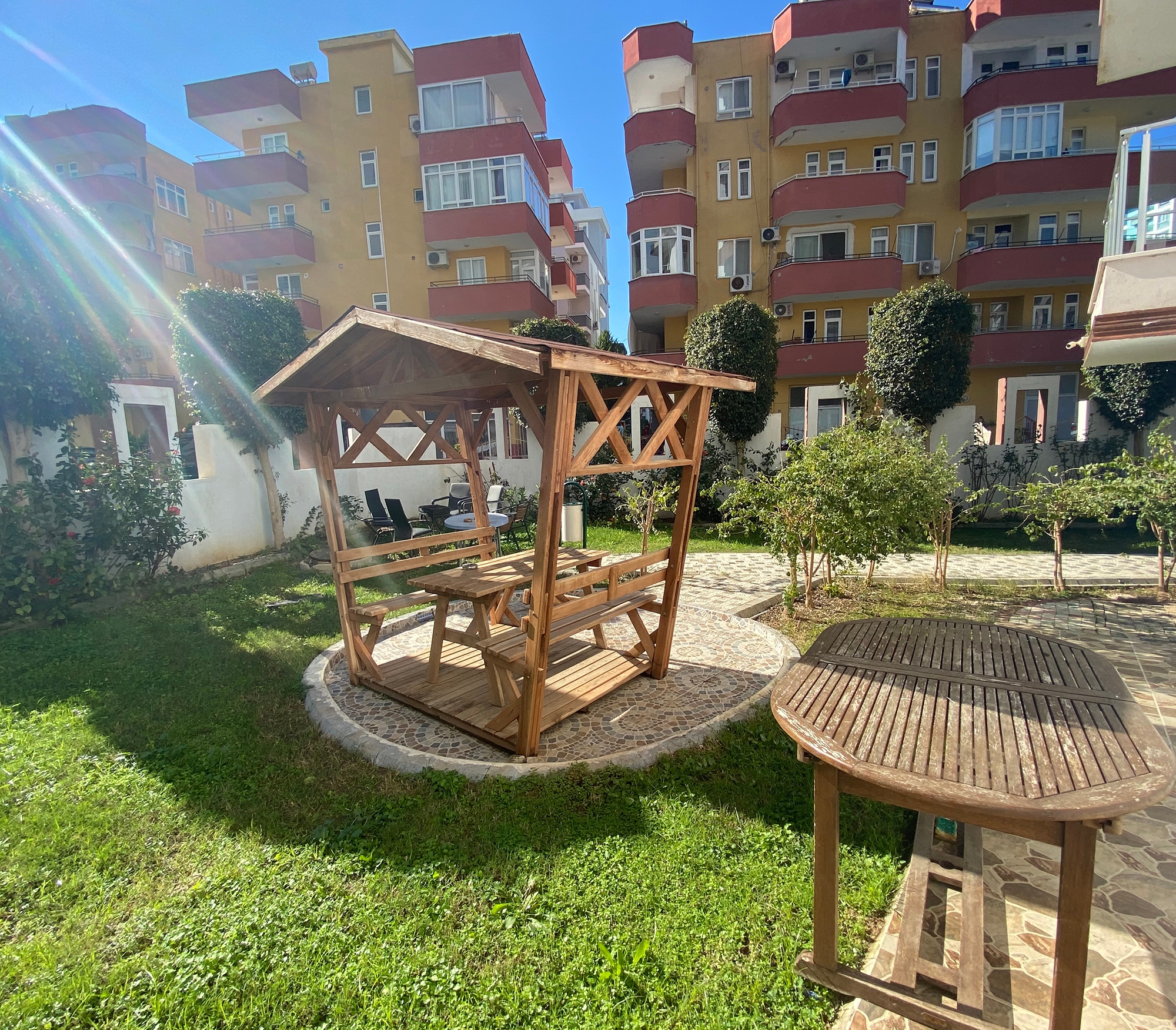 Luxuriöses 1+1 Apartment mit Bergblick, Alanya