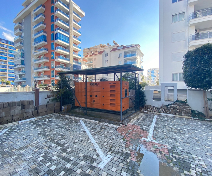 Luxuriöses 1+1 Apartment mit Bergblick, Alanya