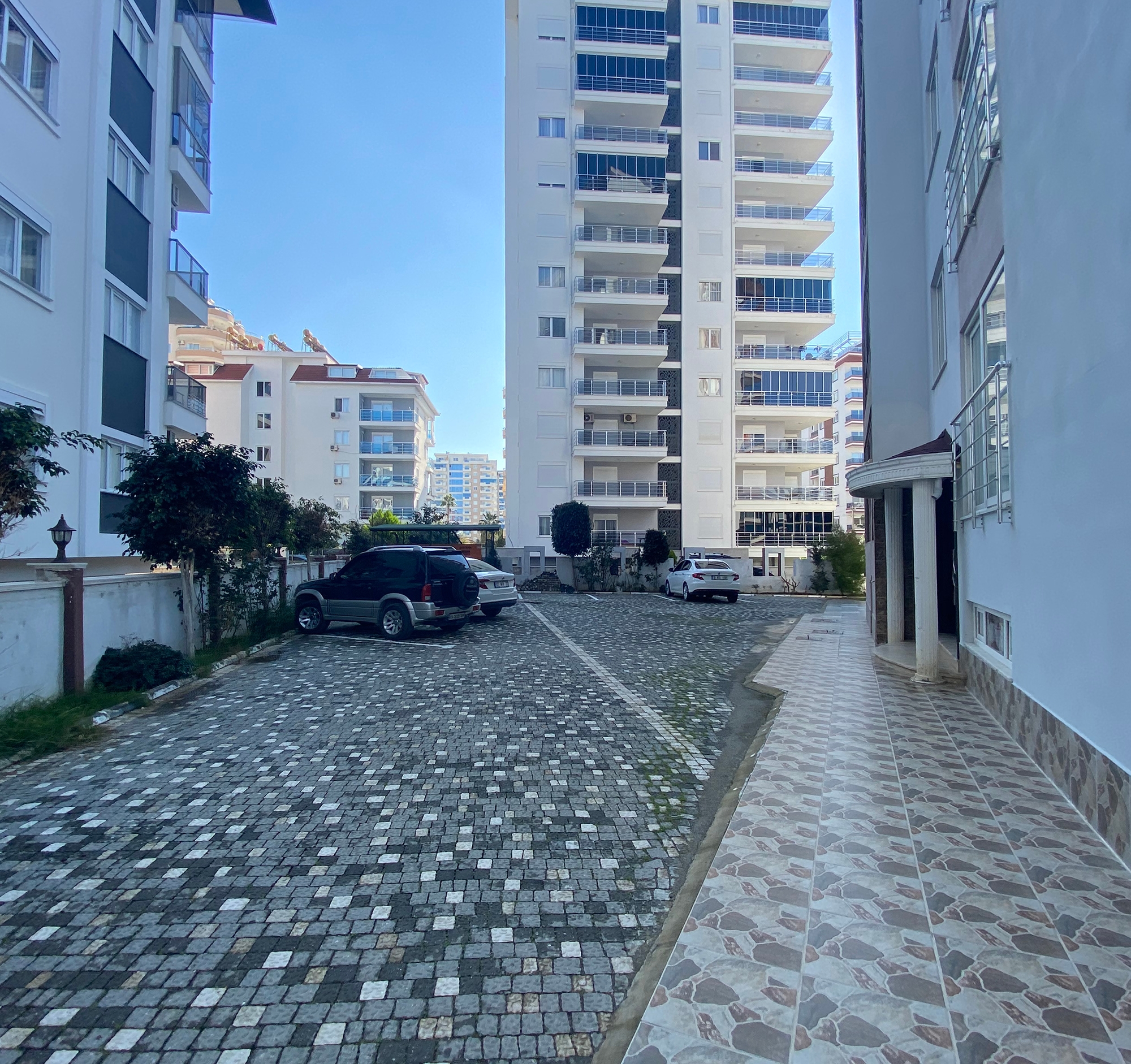 Luxuriöses 1+1 Apartment mit Bergblick, Alanya