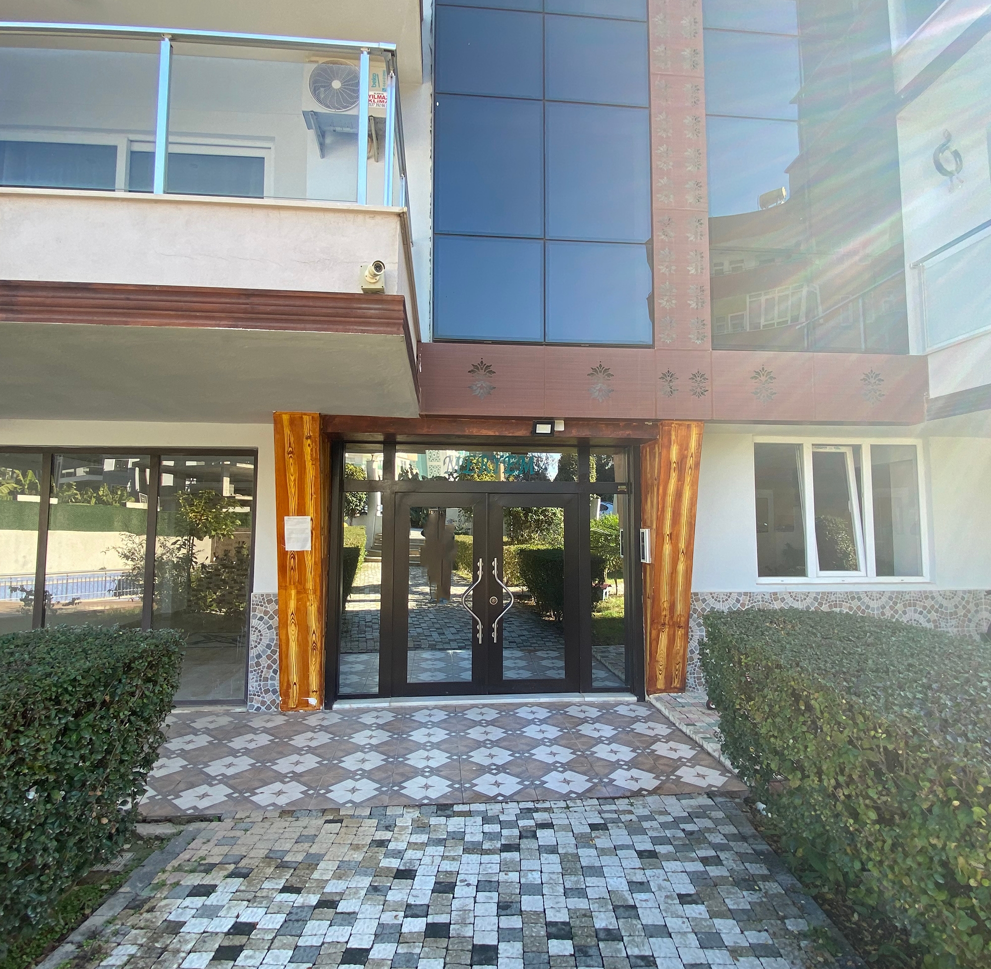 Luxuriöses 1+1 Apartment mit Bergblick, Alanya