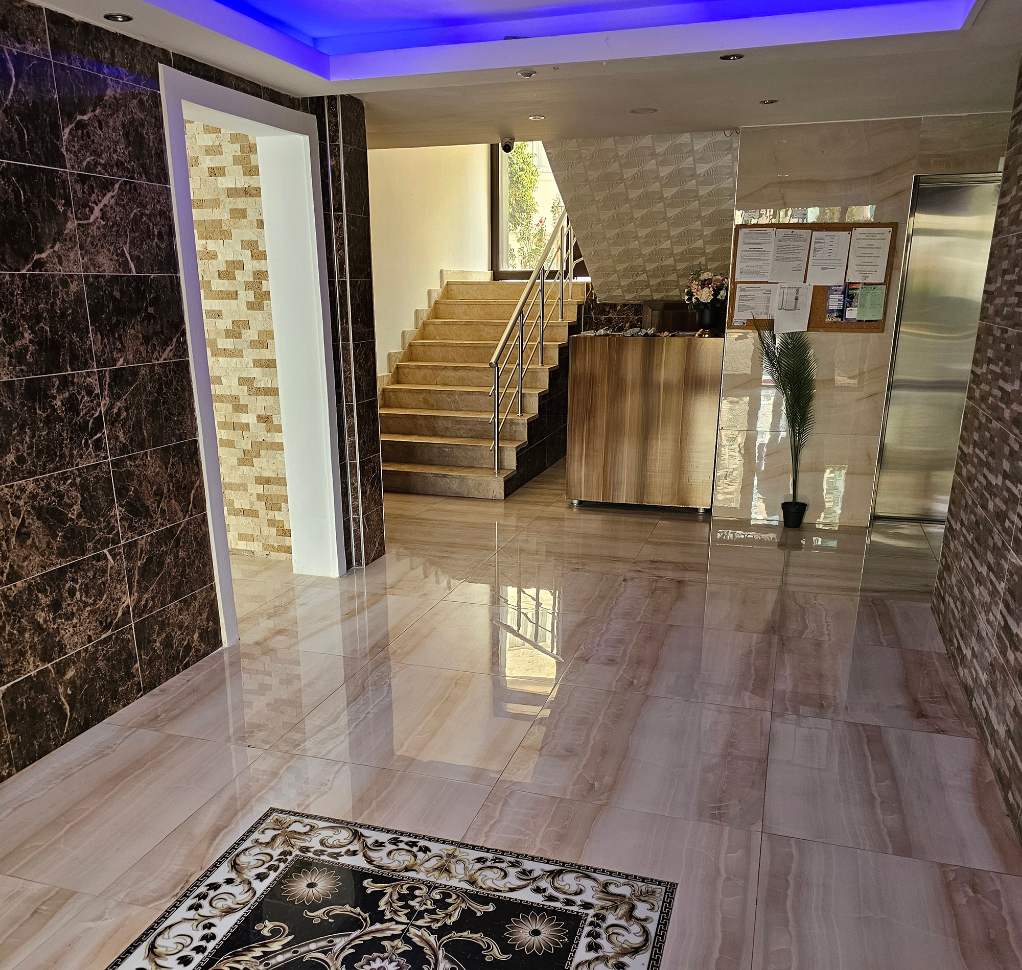 Luxuriöses 1+1 Apartment mit Bergblick, Alanya