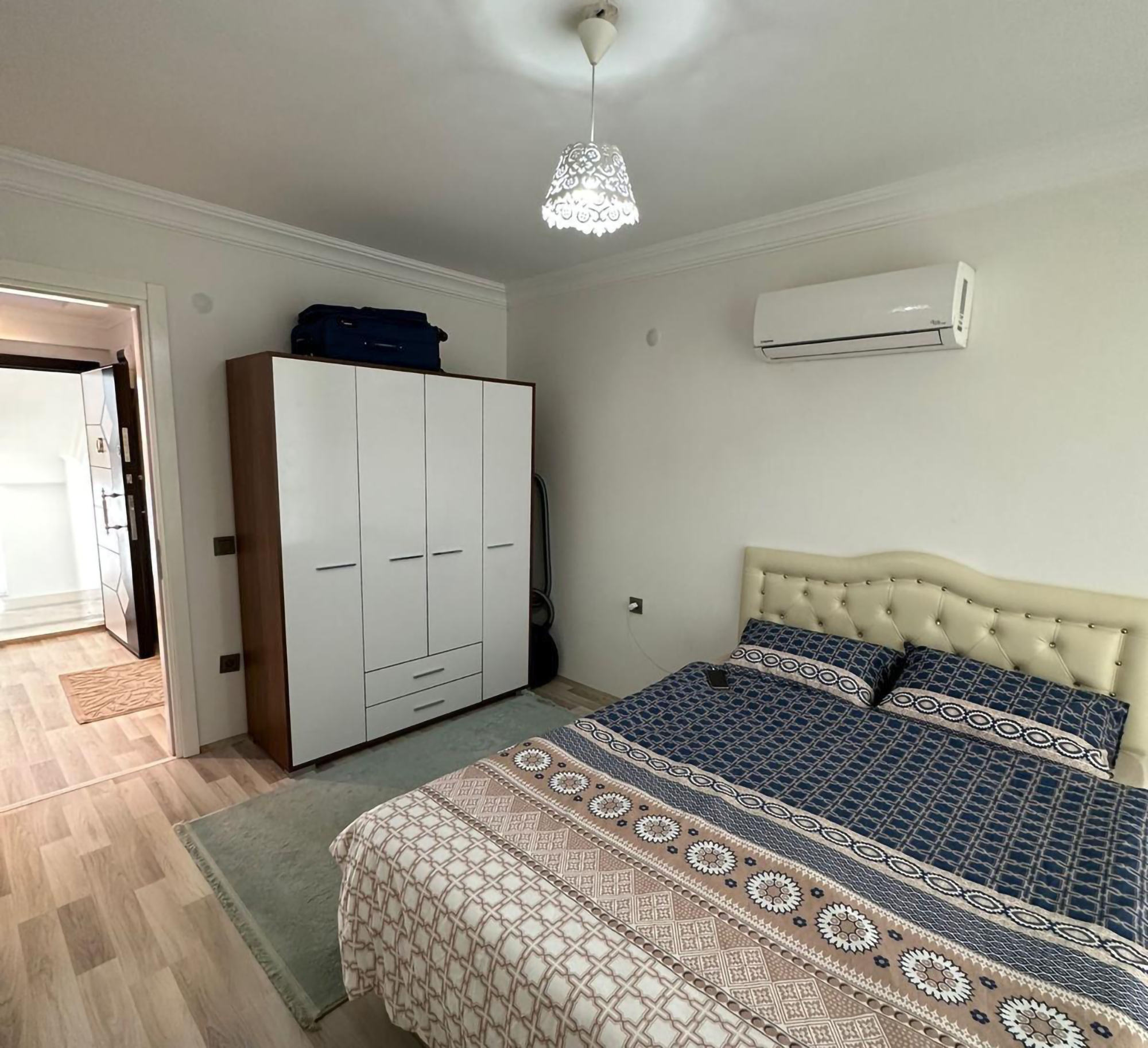 Luxuriöses 1+1 Apartment mit Bergblick, Alanya