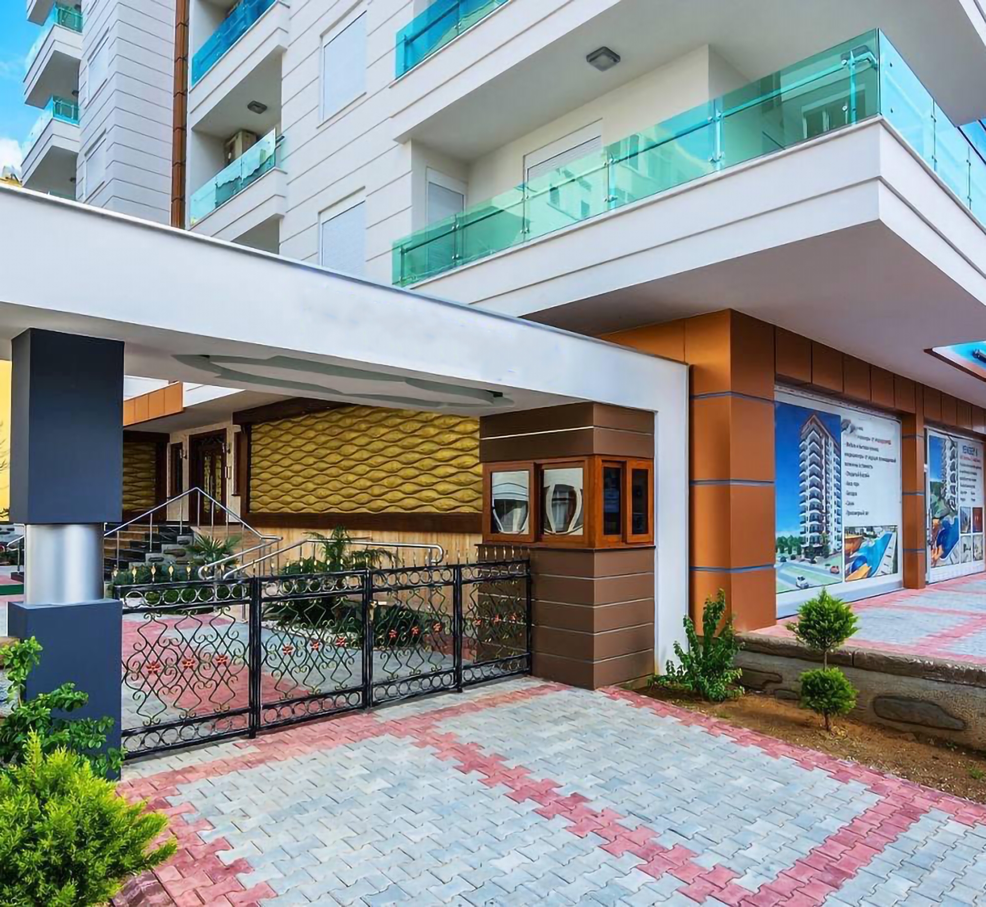 Moderni 1+1 asunto vuorinäköalalla, Alanya