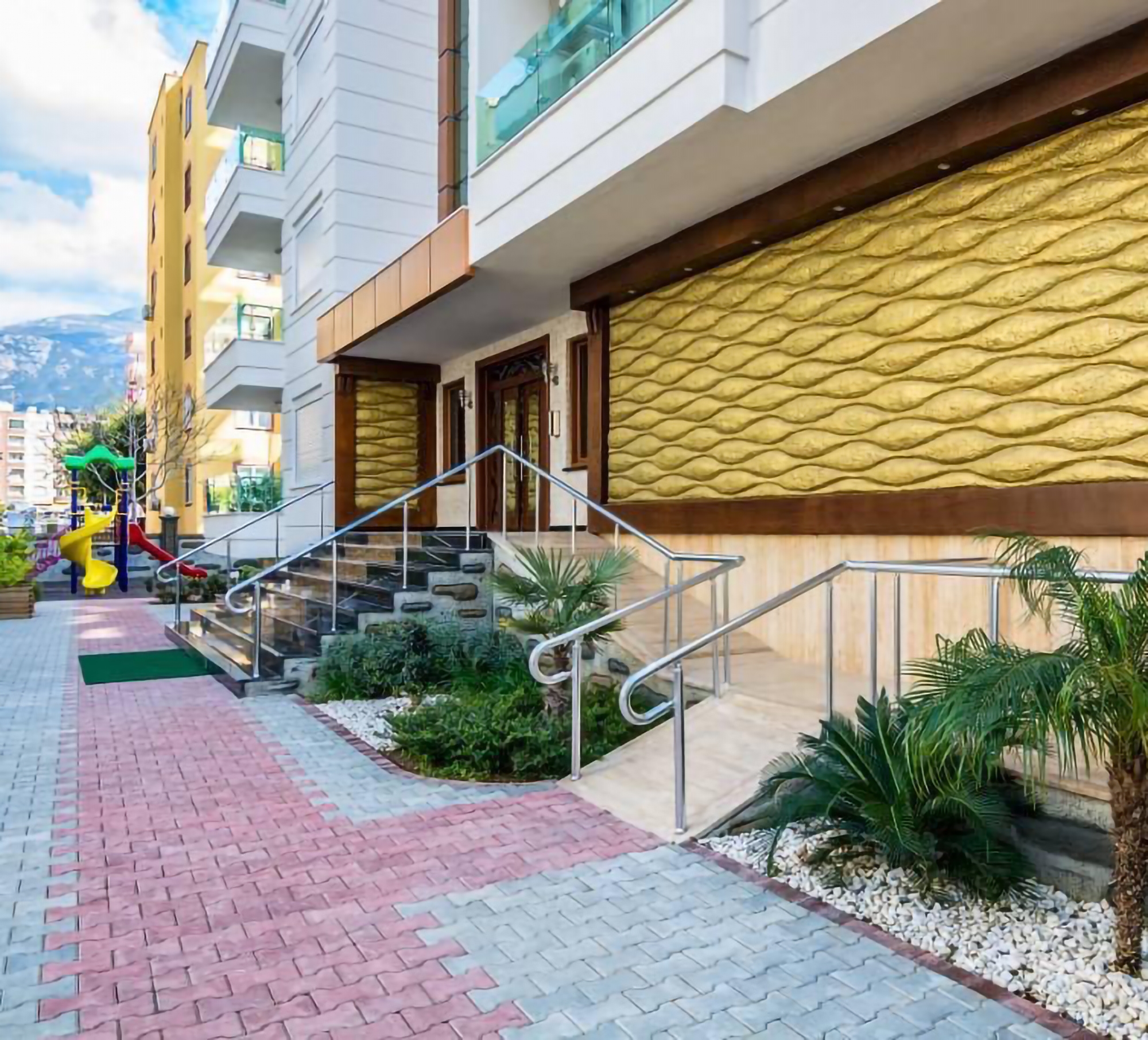 Moderni 1+1 asunto vuorinäköalalla, Alanya