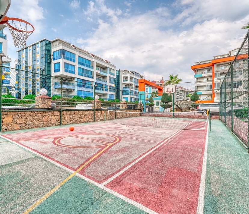 Imponerende 1+1 Lejlighed med Hav- og Bjergudsigt i Kestel, Alanya