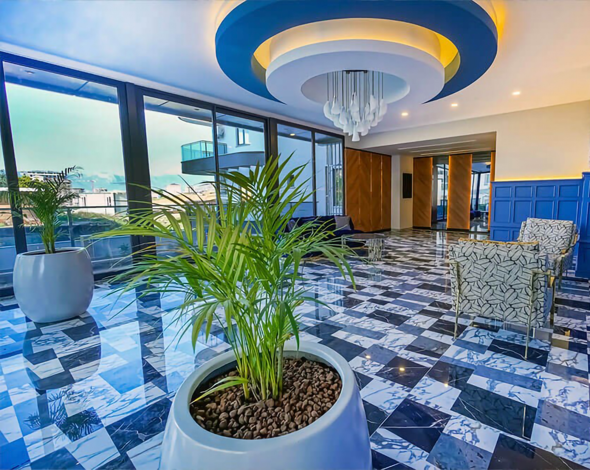 Moderne 1+1 leilighet med fjellutsikt, Alanya