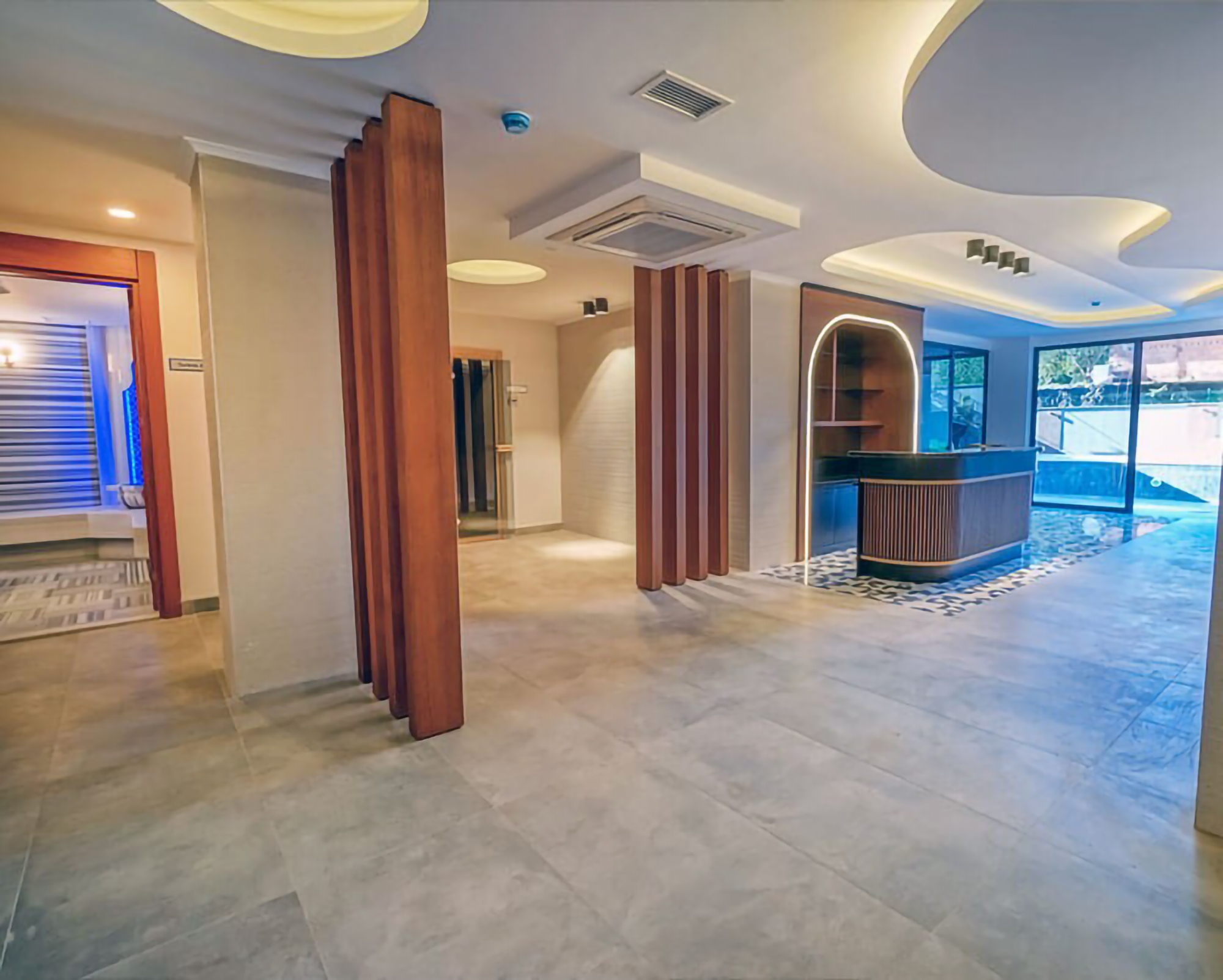 Moderne 1+1 leilighet med fjellutsikt, Alanya